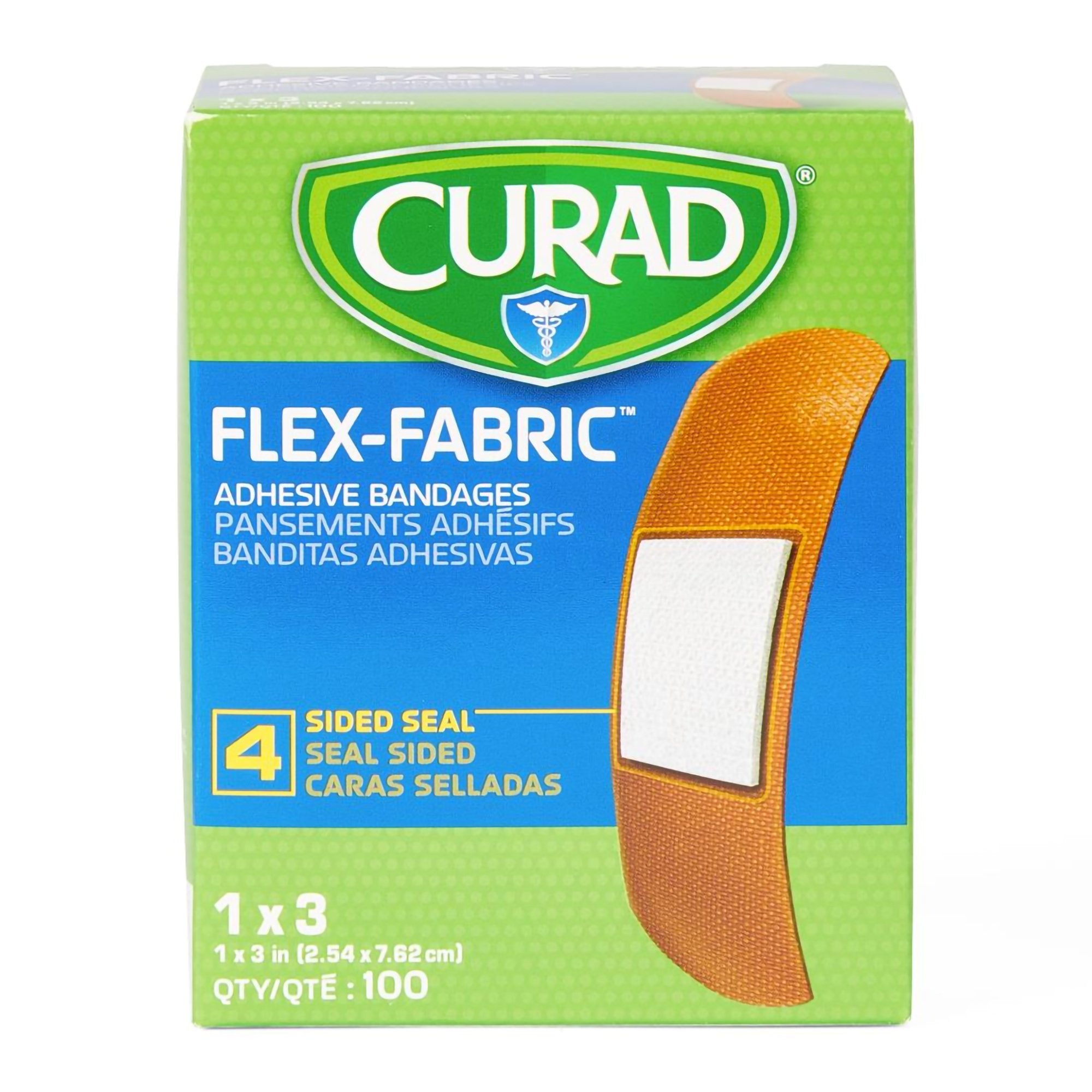 Adhesive Strip Comfort Cloth® Fabric Tan 1 X 3 Inch Sterile - image 3