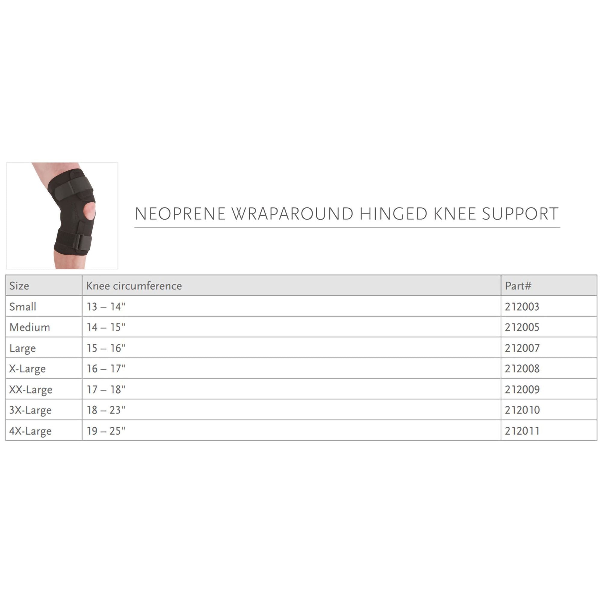 Knee Support Ossur® 4X-Large D-Ring / Hook and Loop Strap Closure 19 to 25 Inch Knee Circumference Left or Right Knee - image 3