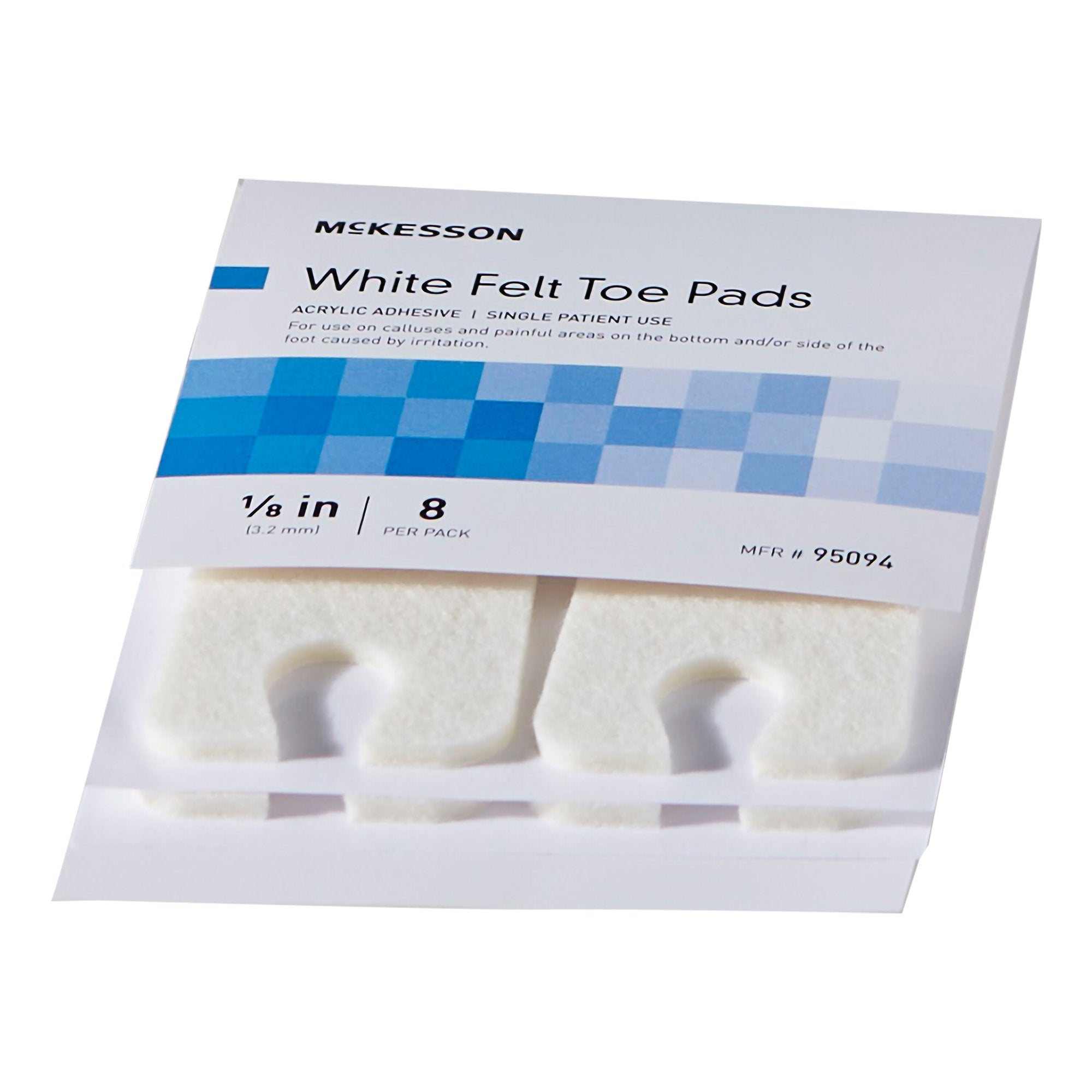 Callus Pad McKesson Pedi-Pad Size 105 Adhesive Backing Foot - image 2
