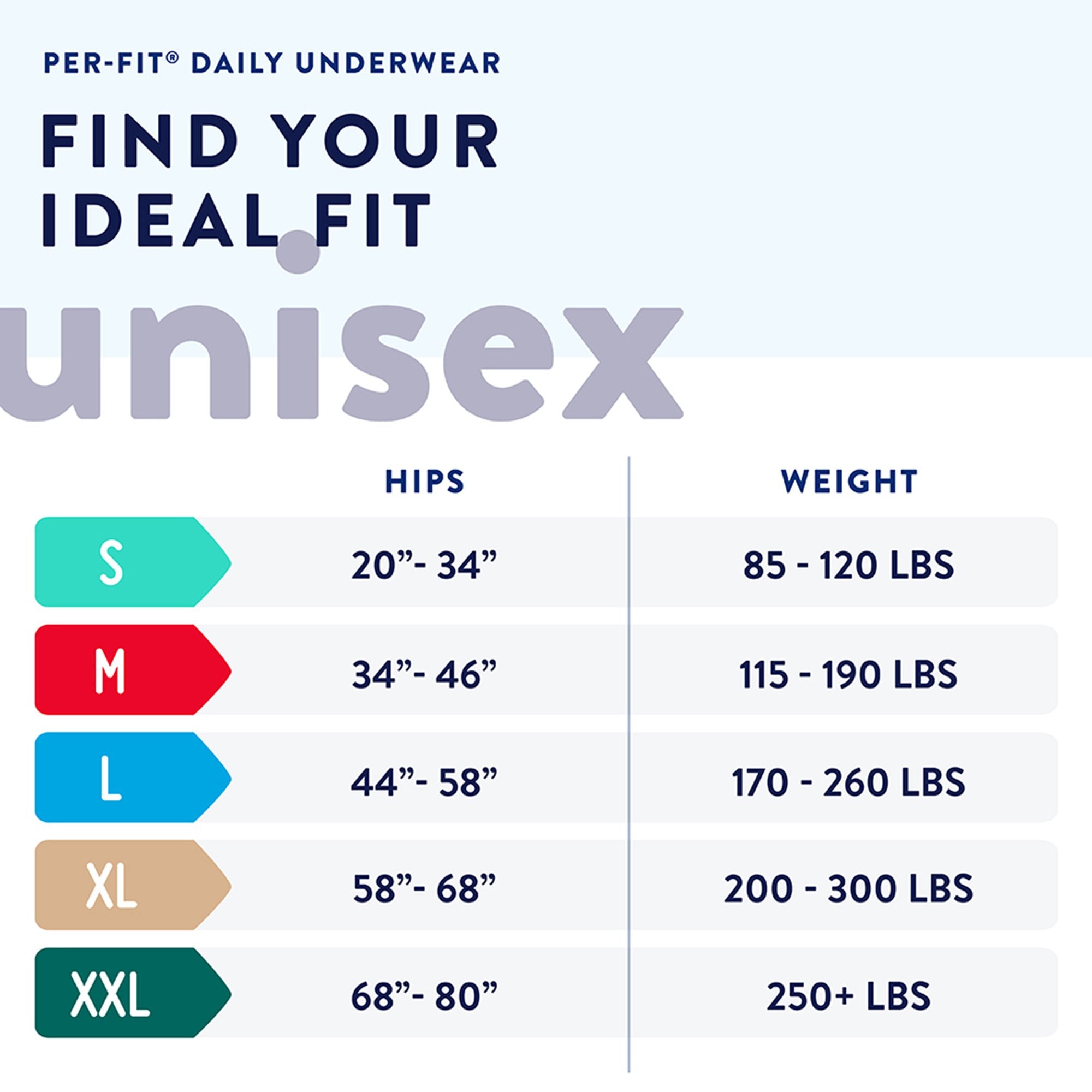 Absorbent Underwear Prevail® Per-Fit® Extra Pull On with Tear Away Seams Adult 2X-Large Unisex Disposable Heavy Absorbency - image 4