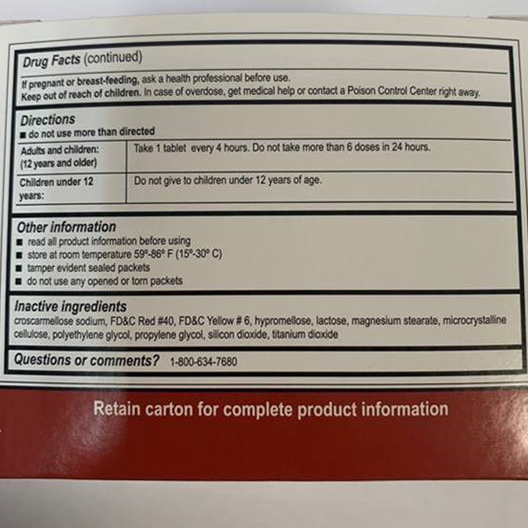 Sinus Relief Medi-First® 10 mg Strength Tablet 100 per Box - image 4