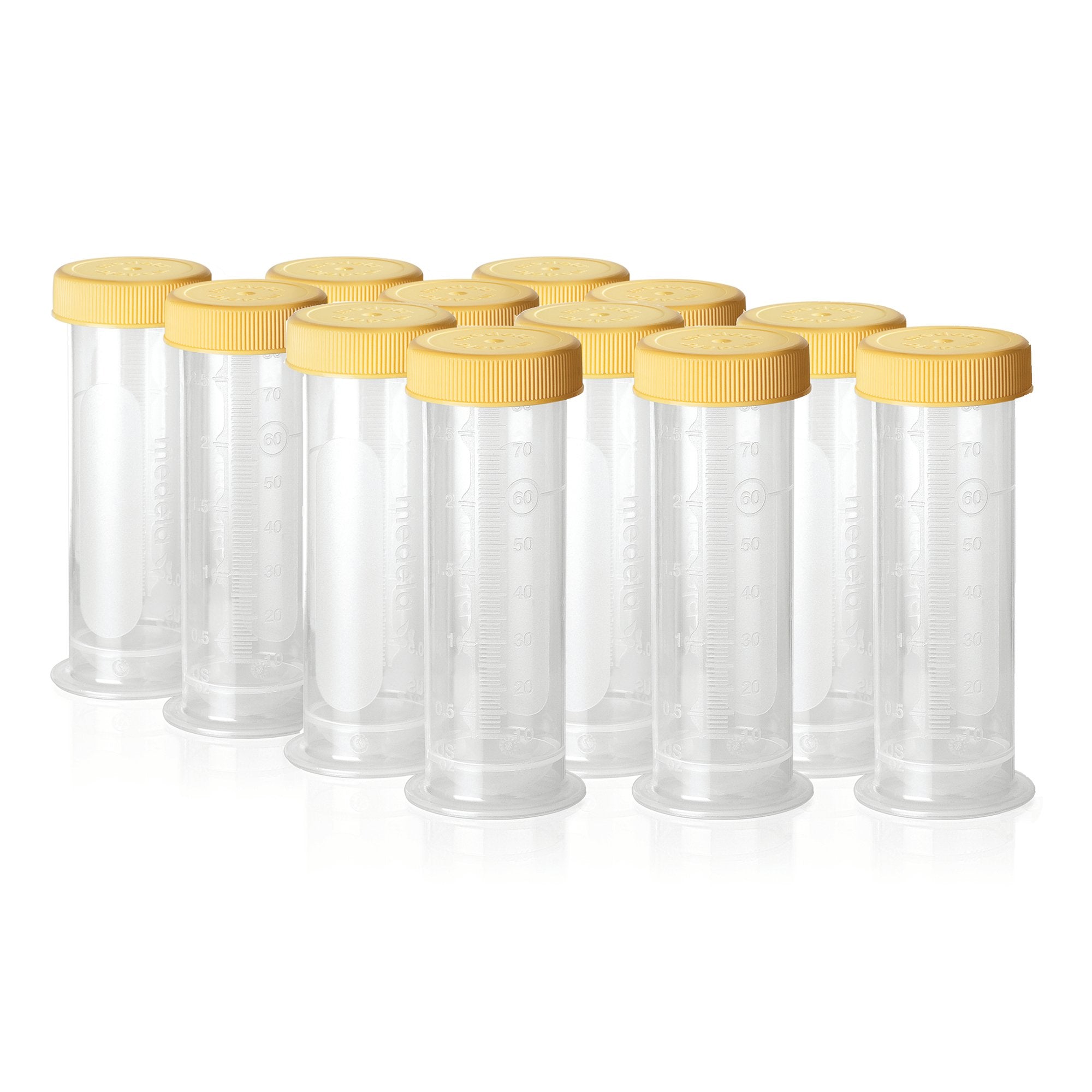 Breast Milk Storage Bottle 2.7 oz. Clear - image 5
