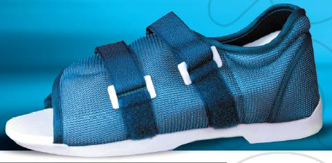 Post-Op Shoe Darco® Med-Surg™ Small Male Navy Blue