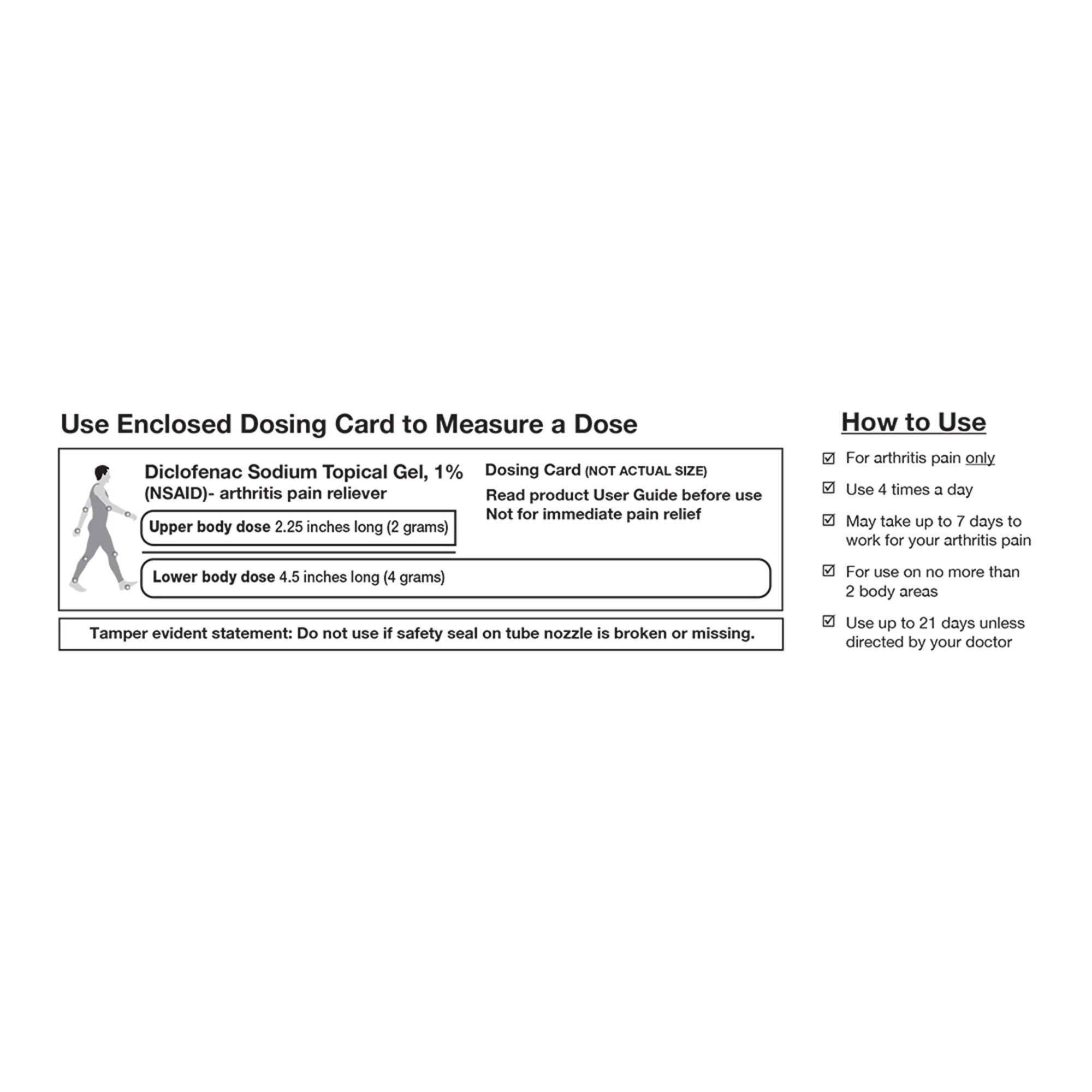Topical Pain Relief Geri-Care® 1% Strength Diclofenac Sodium Topical Gel 100 Gram - image 6