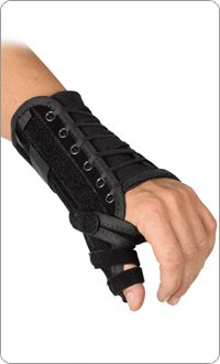 Thumb Support Breg® Right Hand Black One Size Fits Most
