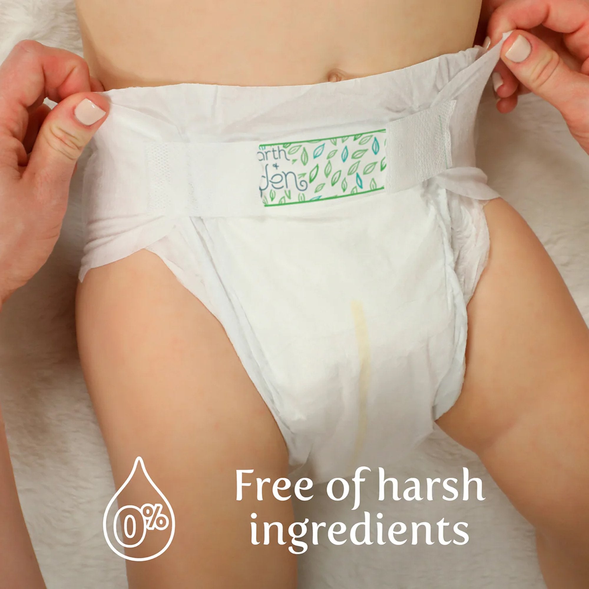 Unisex Baby Diaper Earth & Eden Size 6 Disposable Heavy Absorbency - image 4