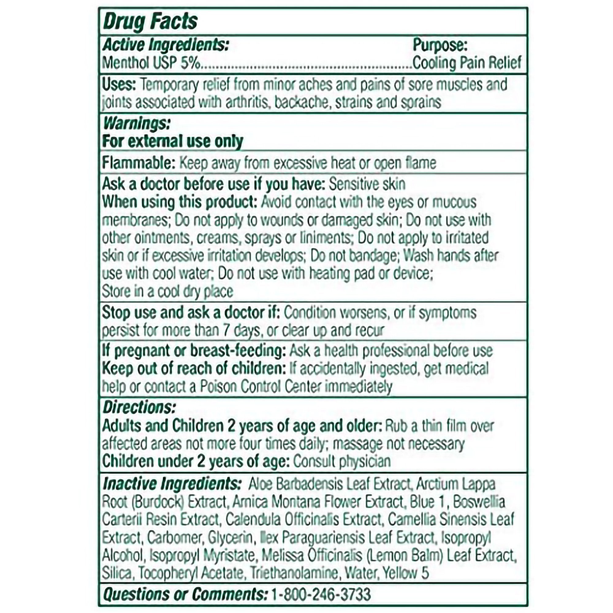 Topical Pain Relief Biofreeze® Professional 5% Strength Menthol Topical Gel 3 oz. - image 2