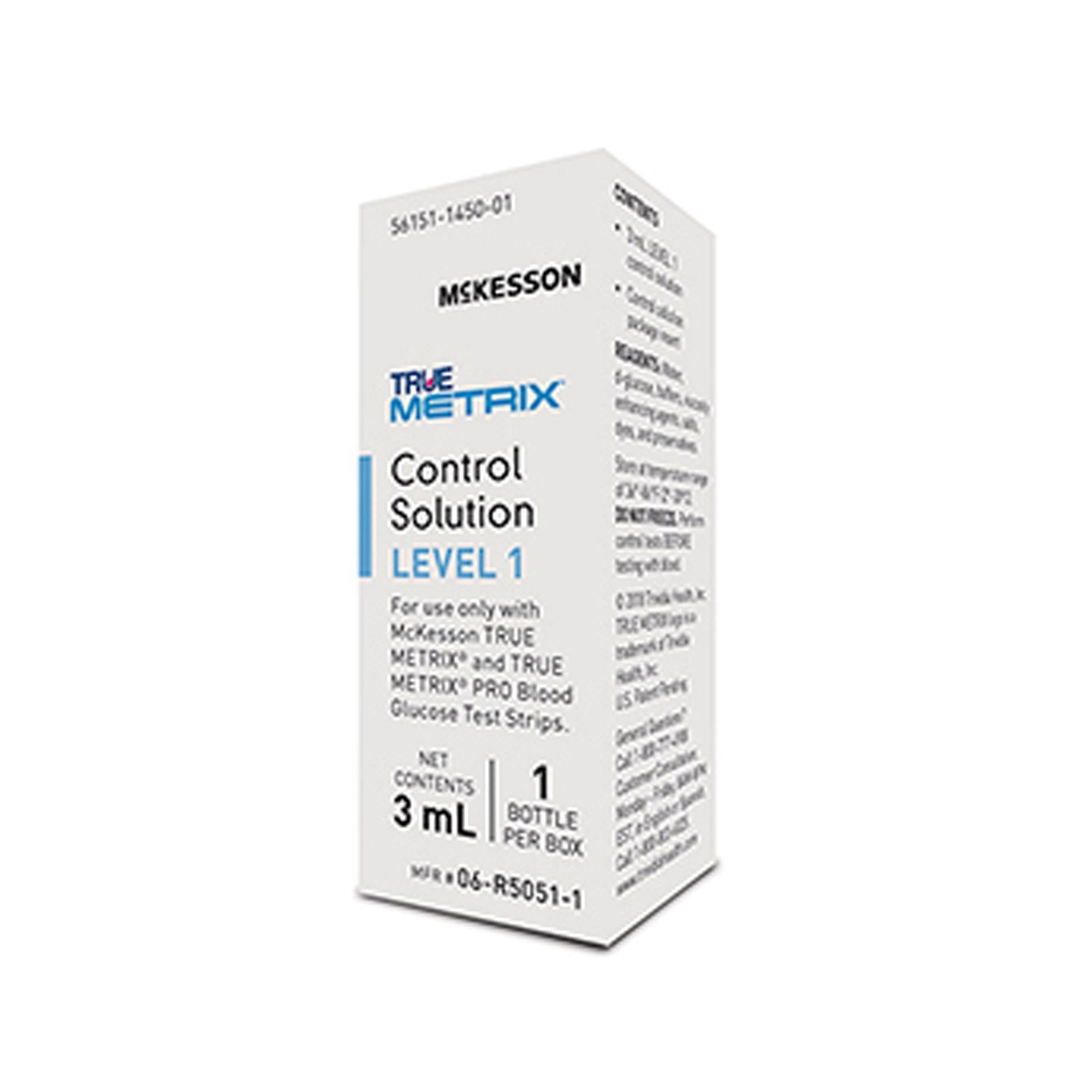 Blood Glucose Control Solution McKesson TRUE METRIX® 3 mL Level 1 - image 3