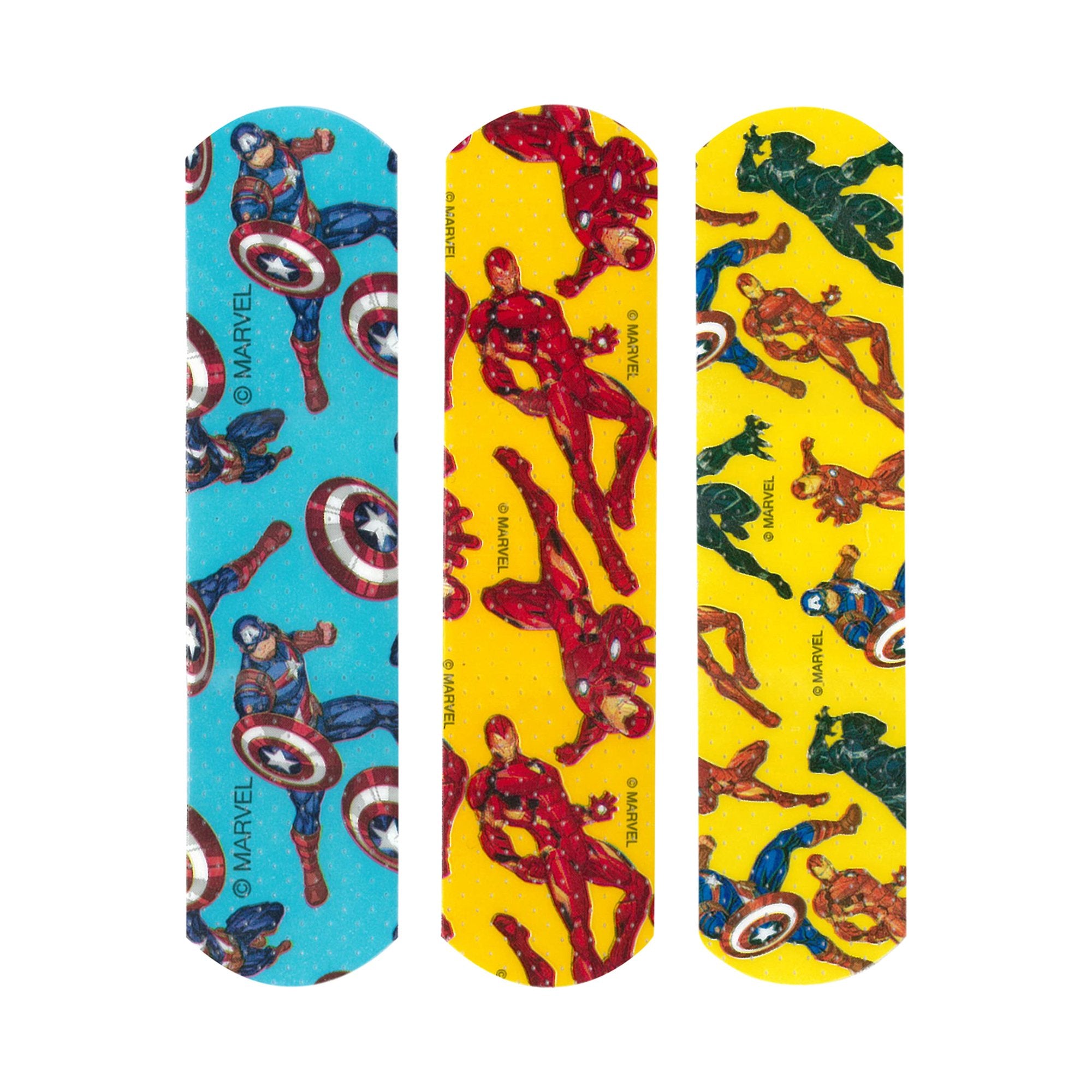 Adhesive Strip Stat Strip® Plastic Kid Design (Captain America / Iron Man) 3/4 X 3 Inch Sterile - image 3