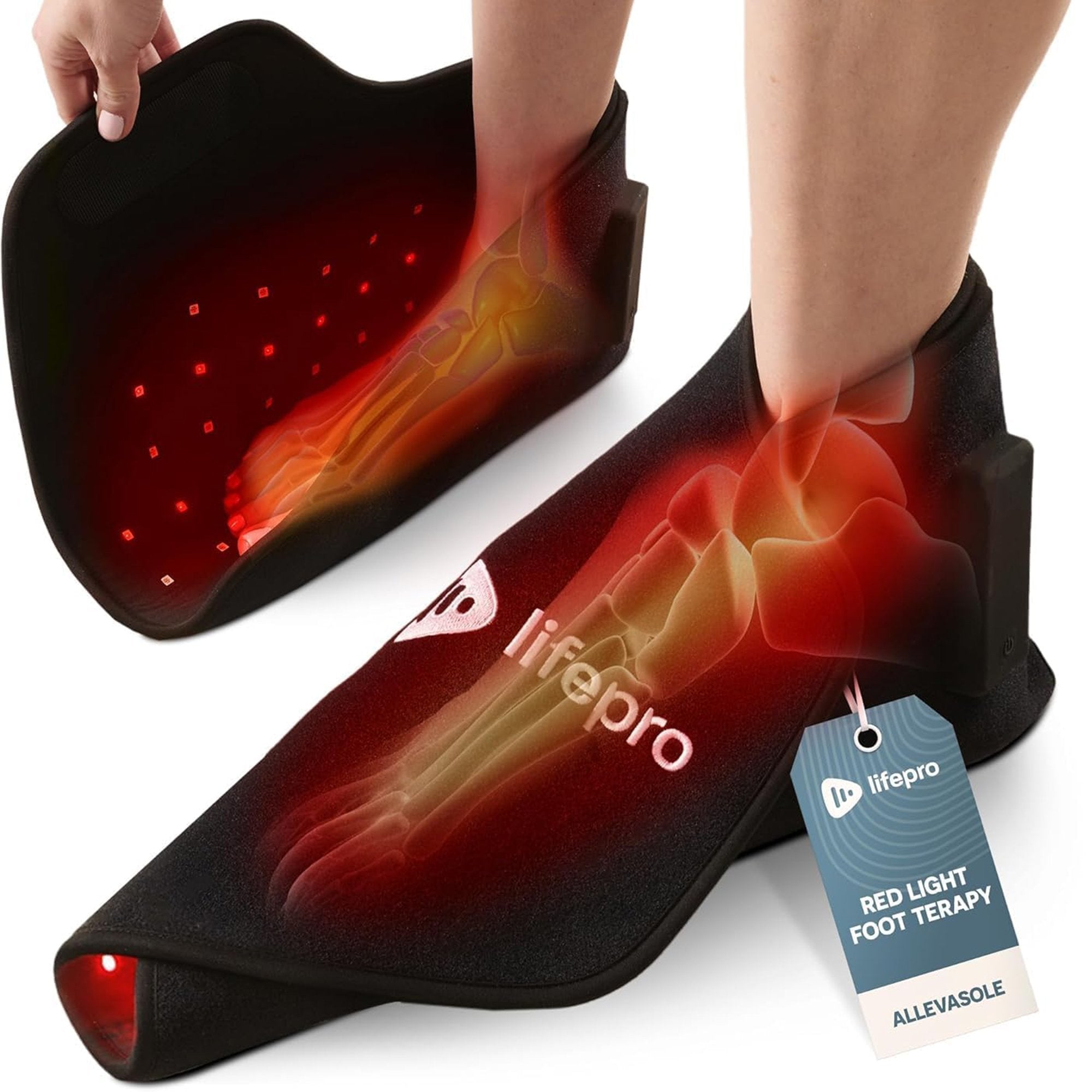 Ankle Support Lifepro®AllevaSole Wrap Around Ankle / Foot - image 3