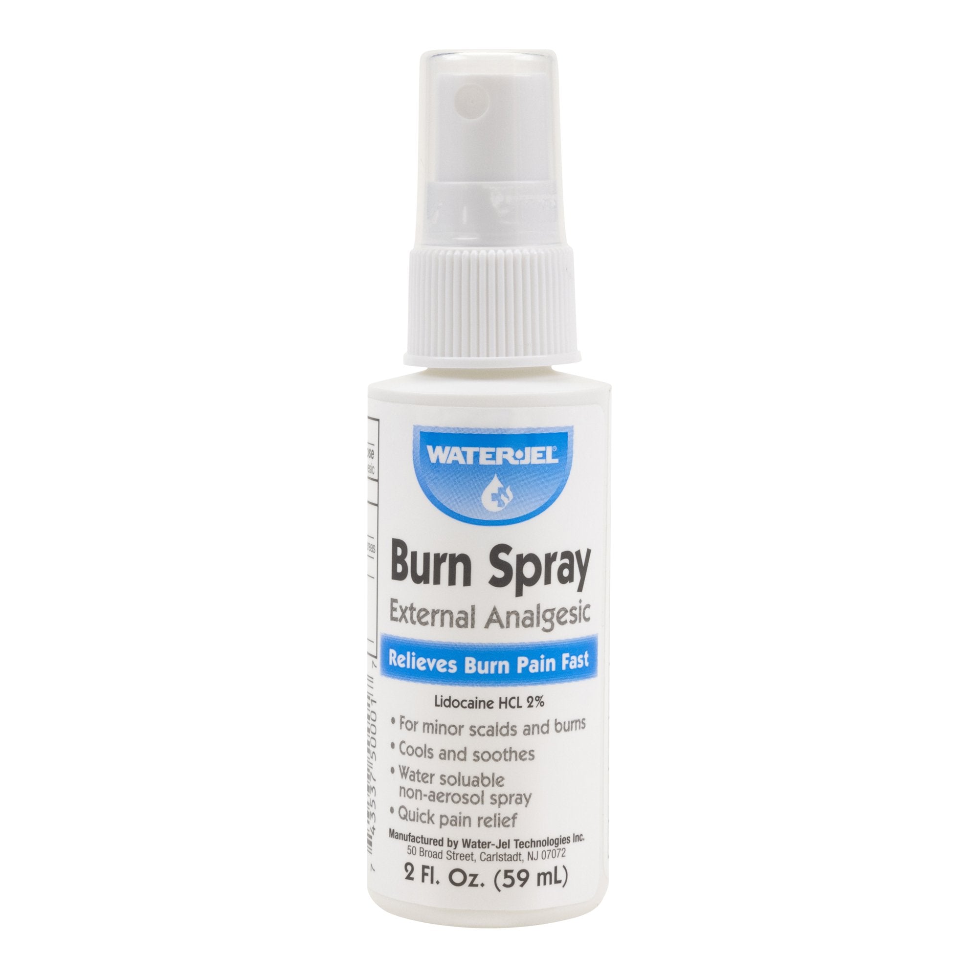 Burn Relief Lidocaine HCl Water Jel® Burn Spray Topical Liquid 2 oz. Spray Bottle - image 3