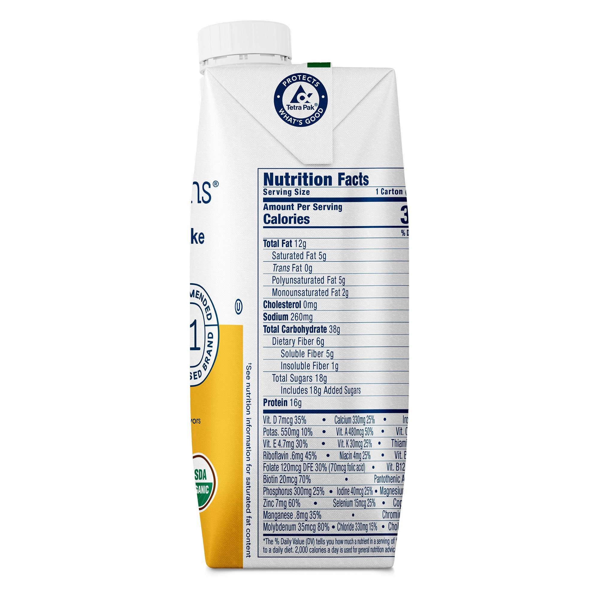 Oral Supplement Kate Farms Nutrition Shake Vanilla Flavor Liquid 11 oz. Carton - image 4