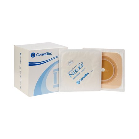 Ostomy Barrier Sur-Fit Natura® Trim to Fit, Standard Wear Stomahesive® Adhesive 70 mm Flange Sur-Fit Natura® System Hydrocolloid 1-7/8 to 2-1/2 Inch Opening 5 X 5 Inch (10 Units)