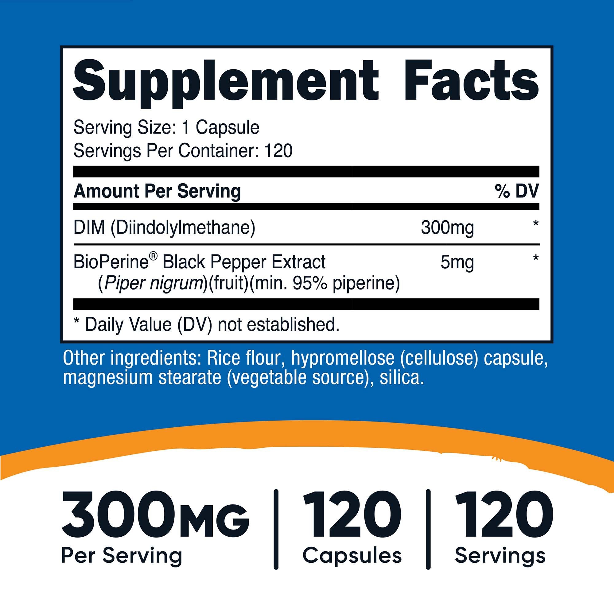 Dietary Supplement nutricost® 300 mg Strength Capsule 120 Per Bottle - image 5