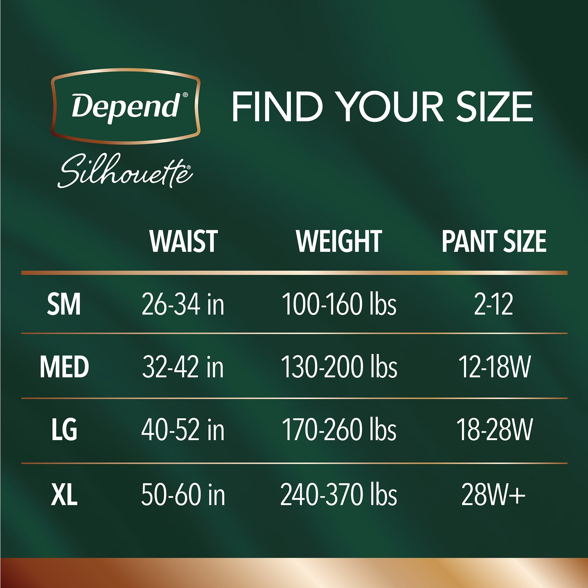 Absorbent Underwear Depend® Silhouette® Waistband Style Adult Medium Female Disposable Heavy Absorbency - image 2
