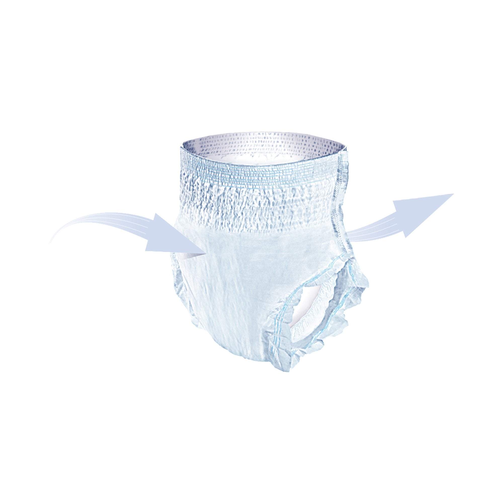 Absorbent Underwear Seni® Active Super Plus Pull On with Tear Away Seams Adult Large Unisex Disposable Heavy Absorbency - image 10