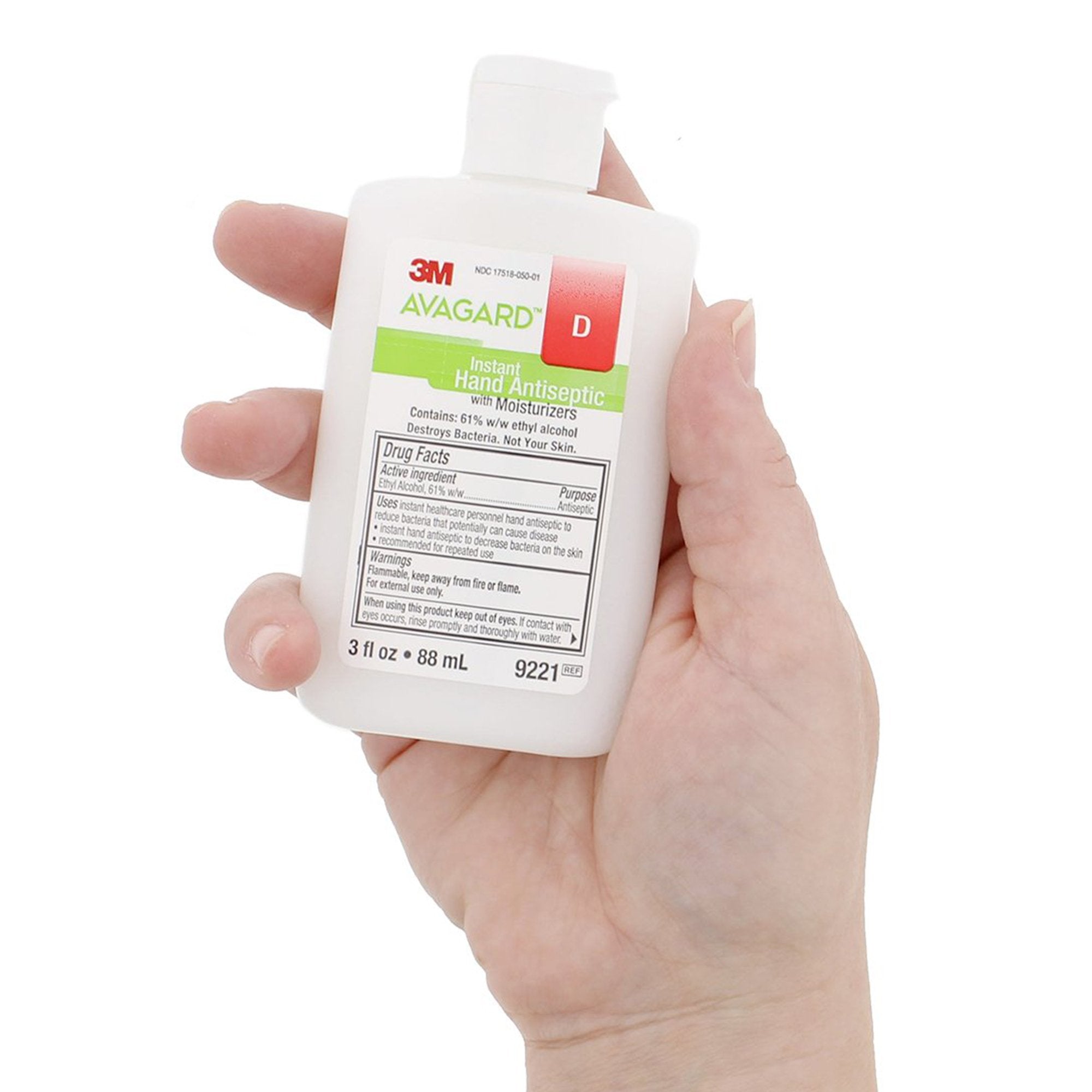Hand Sanitizer 3M™ Avagard™ D 3 oz. Ethyl Alcohol Gel Bottle - image 6