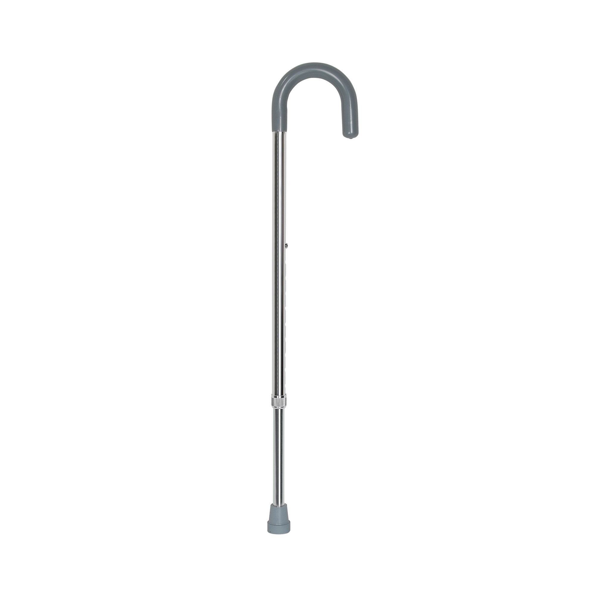 McKesson Round Handle Walking Cane, Aluminum, 29-3/4 – 38-3/4 Inch Height