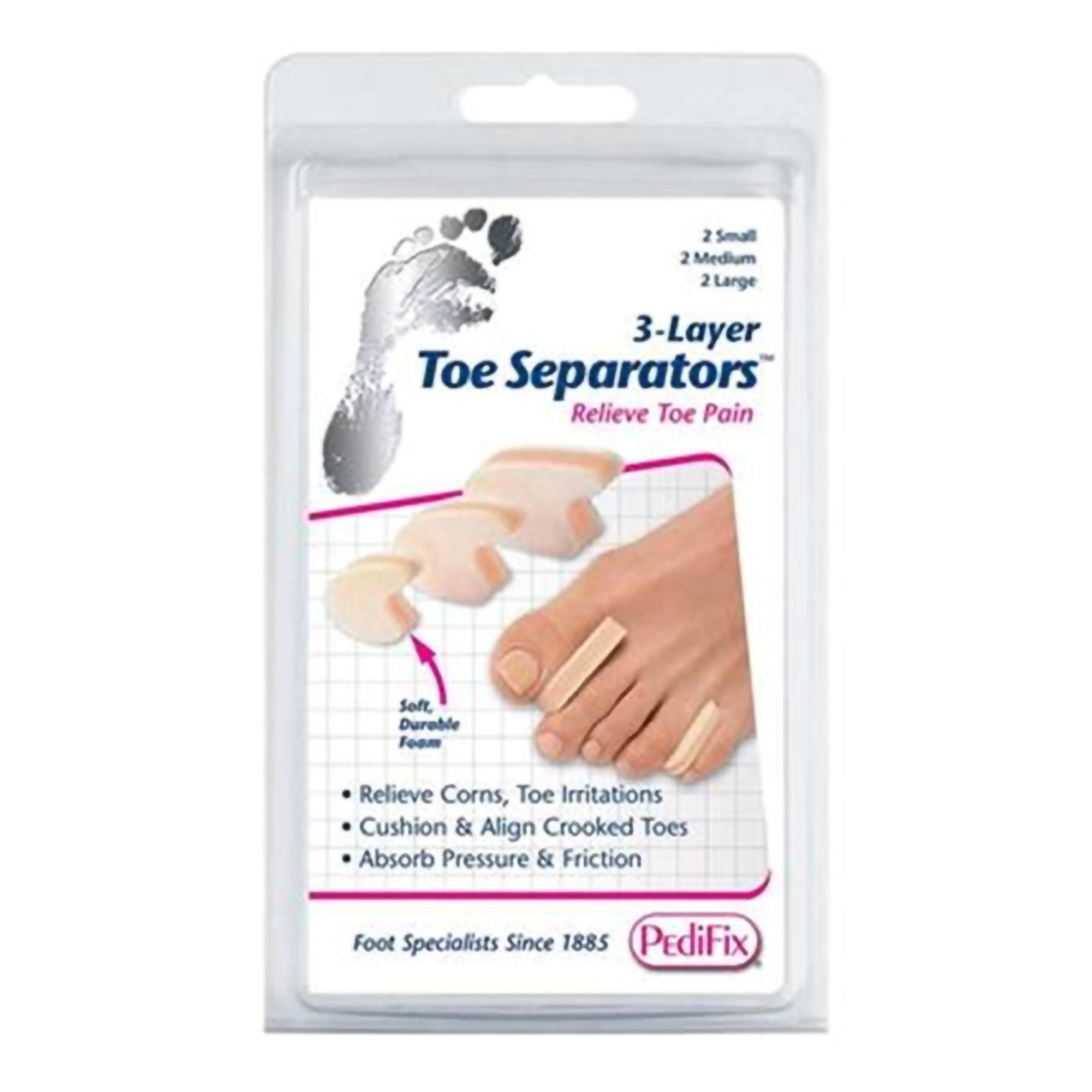 Toe Spacer PediFix® Small / Medium / Large Without Fastening Toe - image 3