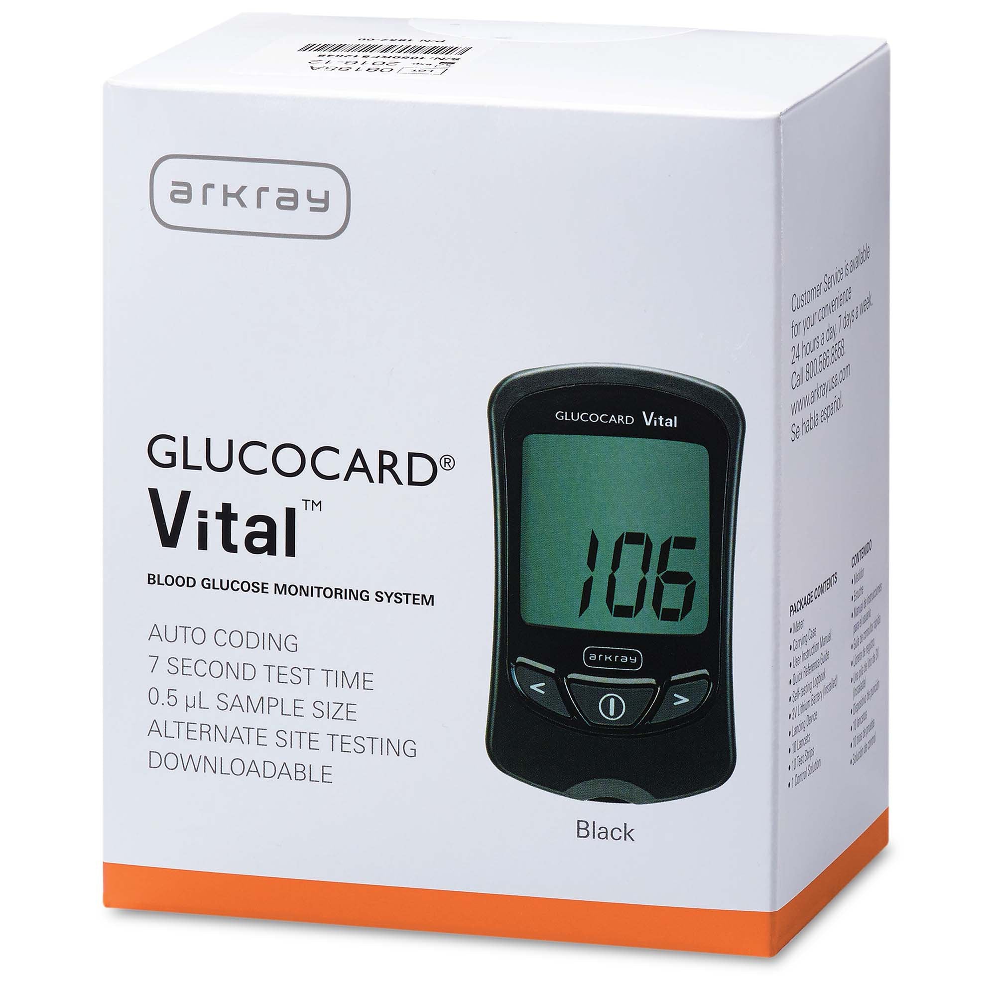 Blood Glucose Meter Glucocard® Vital™ 7 Second Results Stores up to 250 Results No Coding Required - image 3
