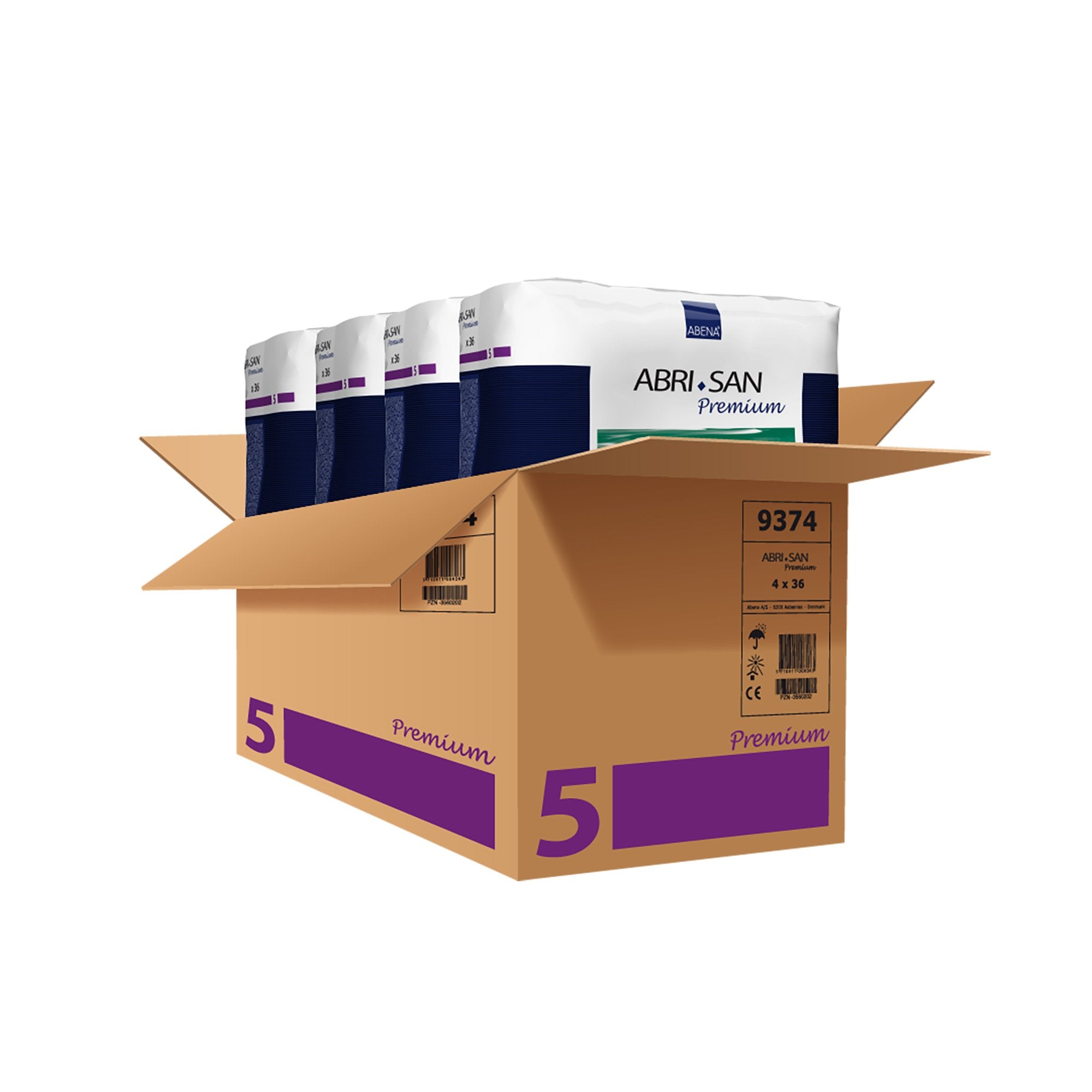 Incontinence Liner Abri-San™ Premium 21 Inch Length Moderate Absorbency Fluff / Polymer Core Level 5 - image 3