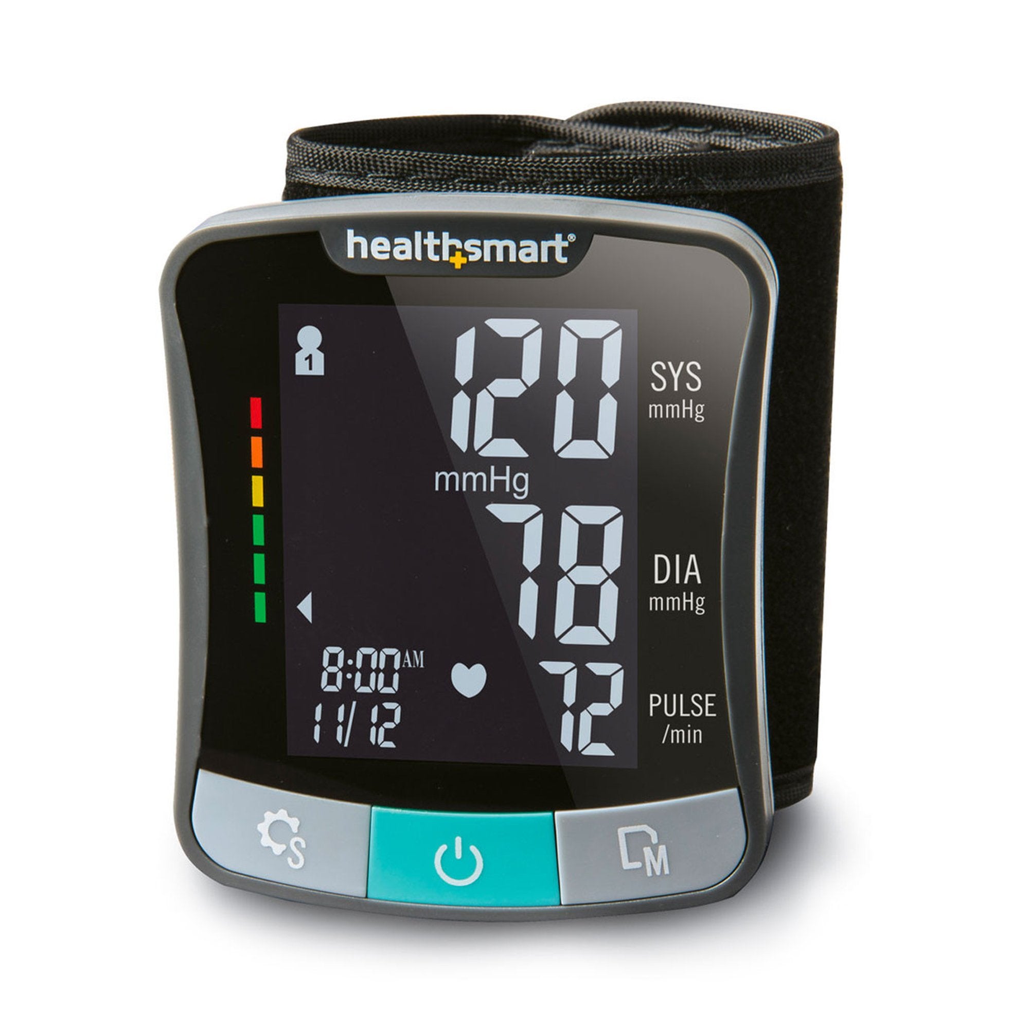 Home Automatic Digital Blood Pressure Monitor MABIS® One Size Fits Most Cuff Nylon Cuff Talking Model