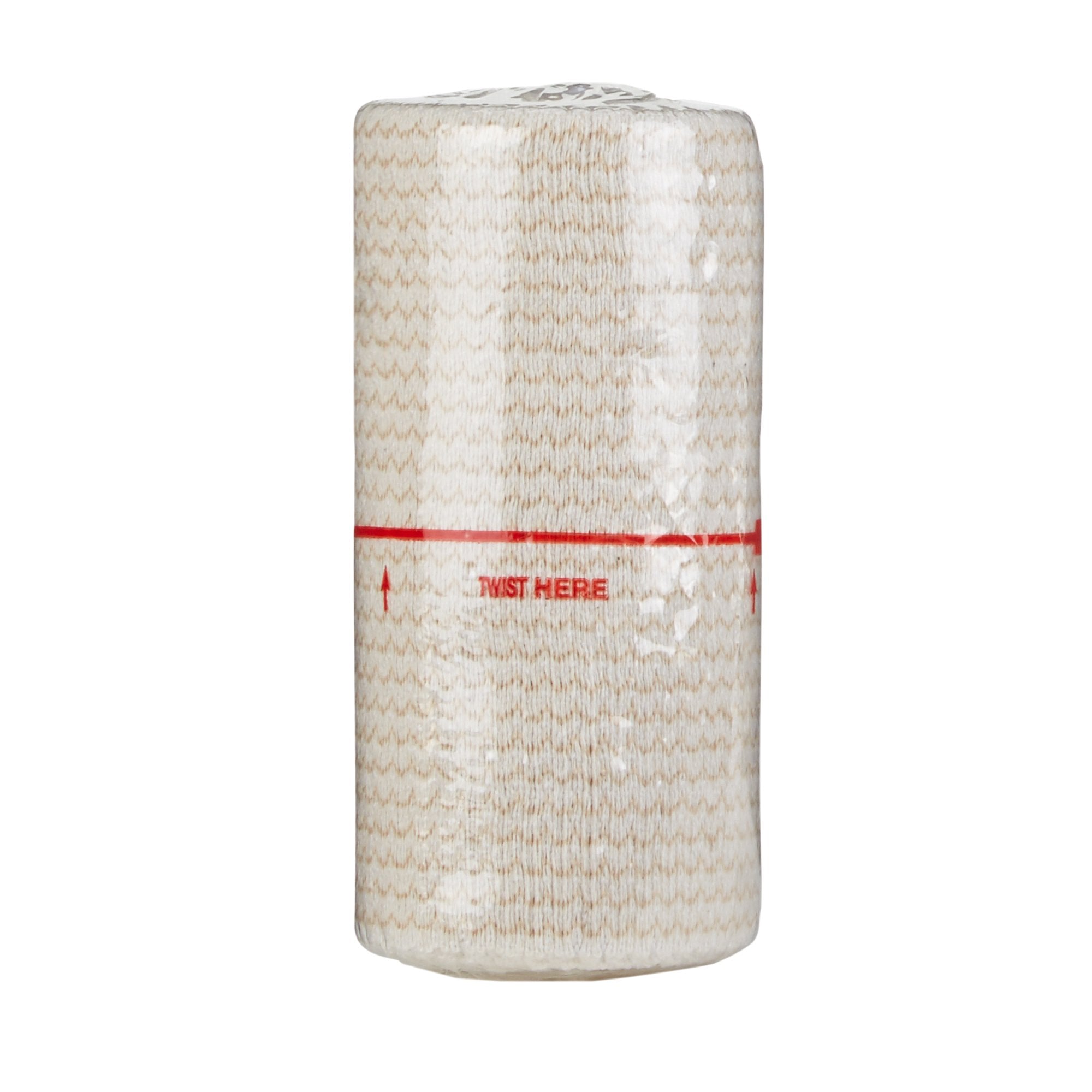 Elastic Bandage McKesson 4 Inch X 5 Yard Single Hook and Loop Closure Tan NonSterile Standard Compression - image 2