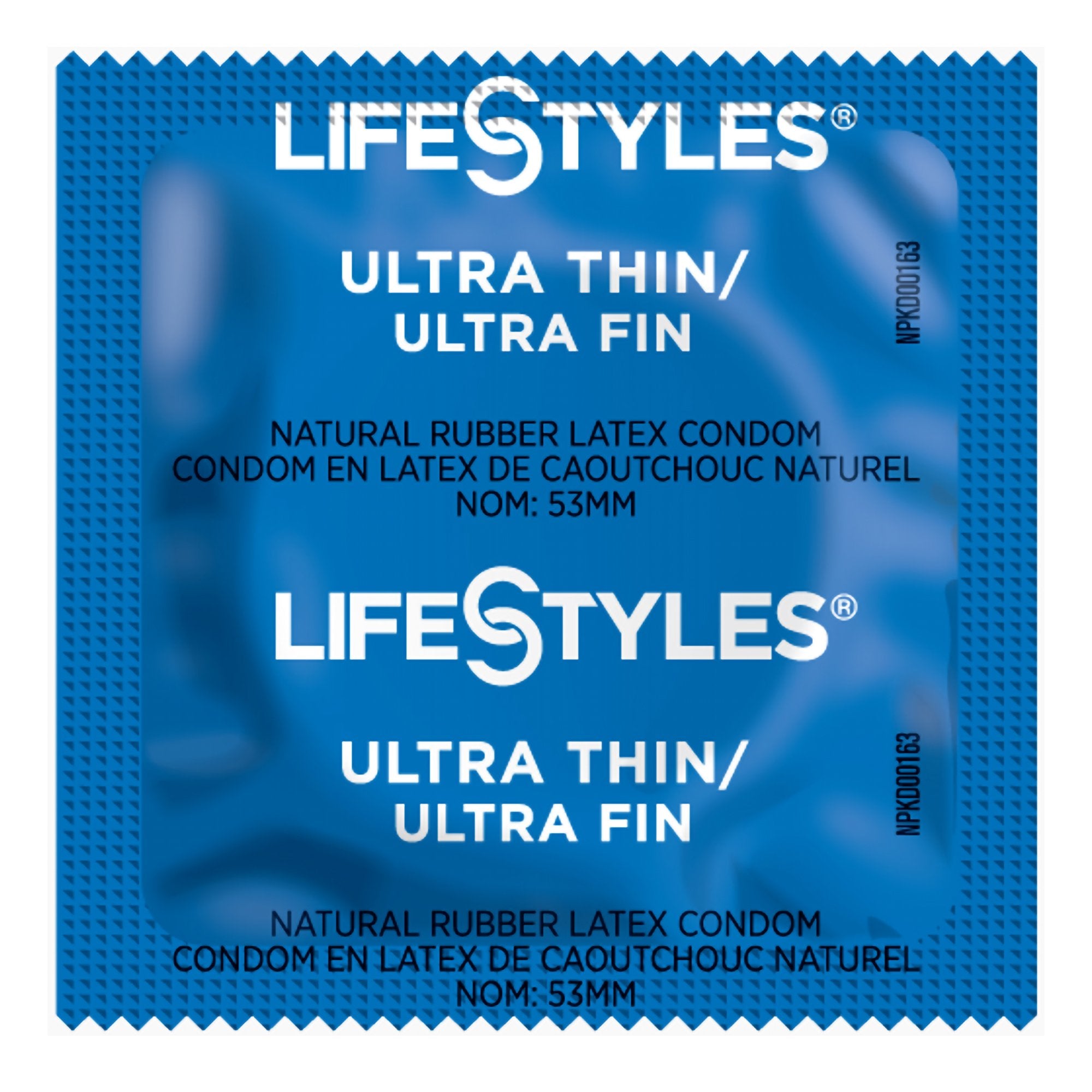 Lifestyles® Ultra Thin Lubricated Latex Condom