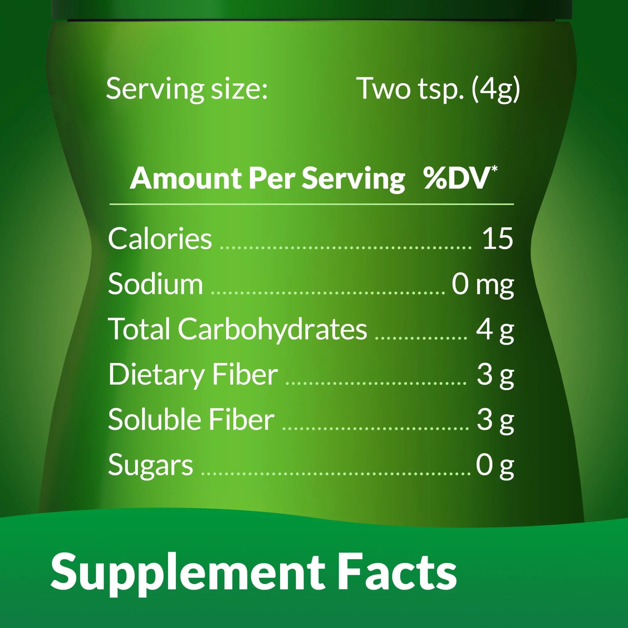 Oral Supplement Benefiber® Unflavored Powder 8.7 oz. Bottle - image 6
