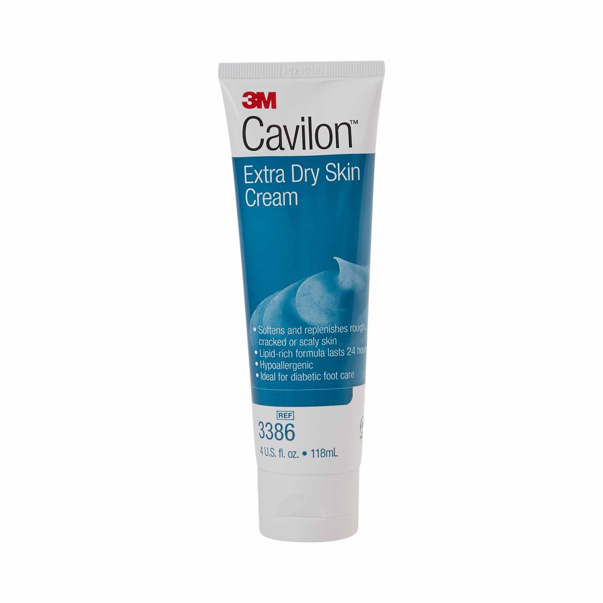 Hand and Body Moisturizer 3M™ Cavilon™ Extra Dry Skin 4 oz. Tube Scented Cream