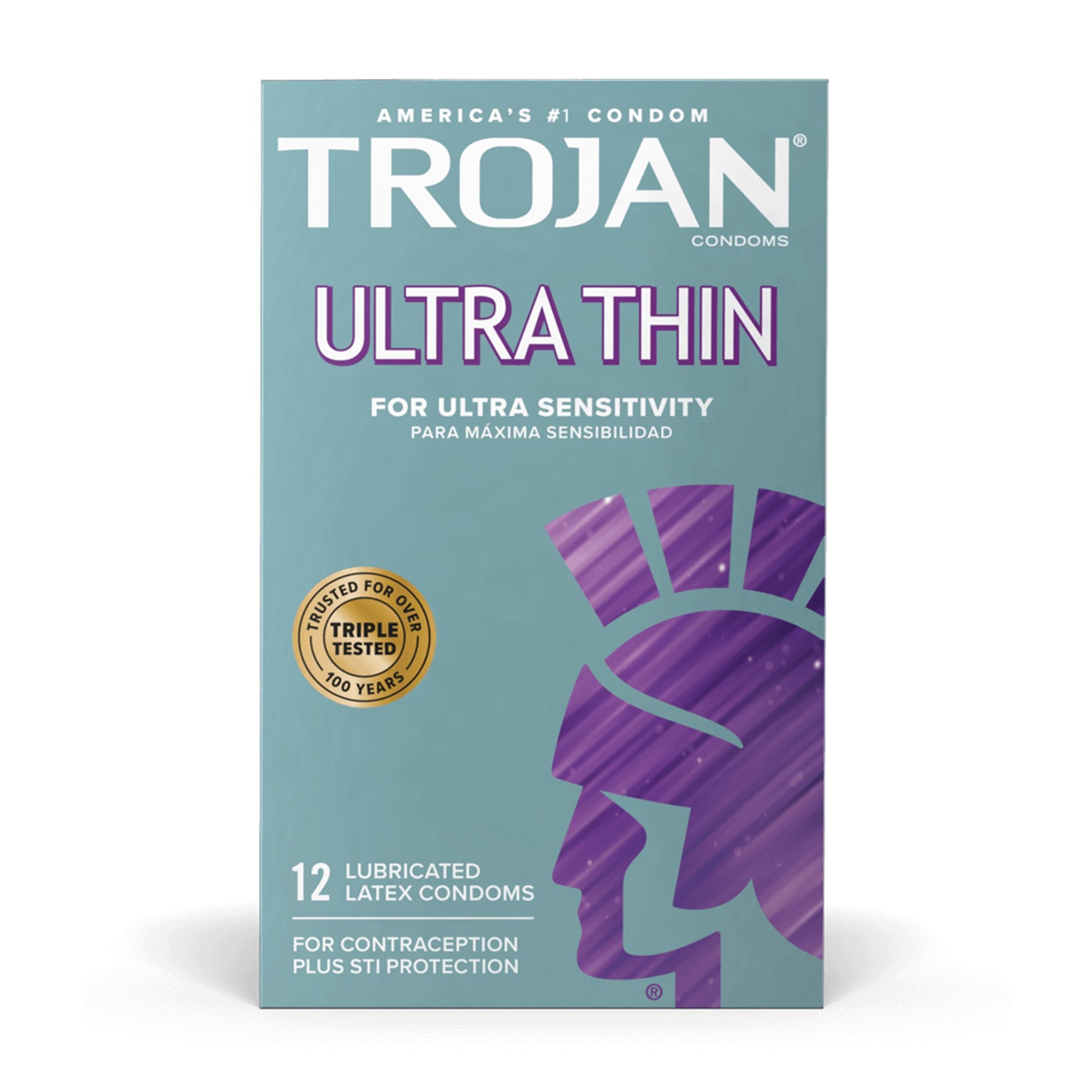 Trojan® Ultra Thin Lubricated Latex Condoms