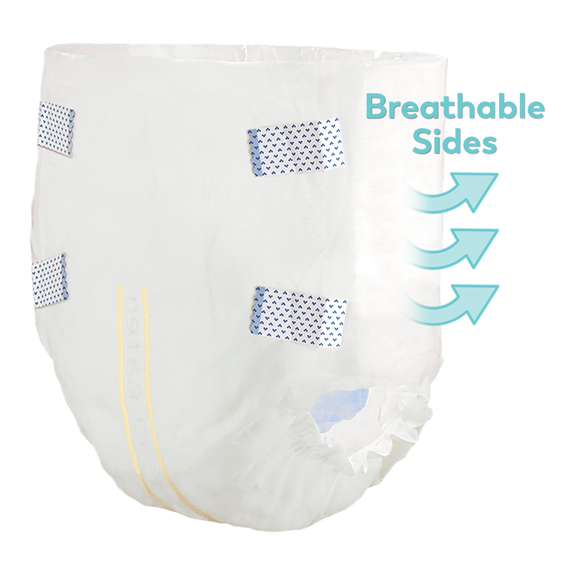 Incontinence Brief Tranquility® Essential Adult 2X-Large Unisex Disposable Heavy Absorbency - image 5
