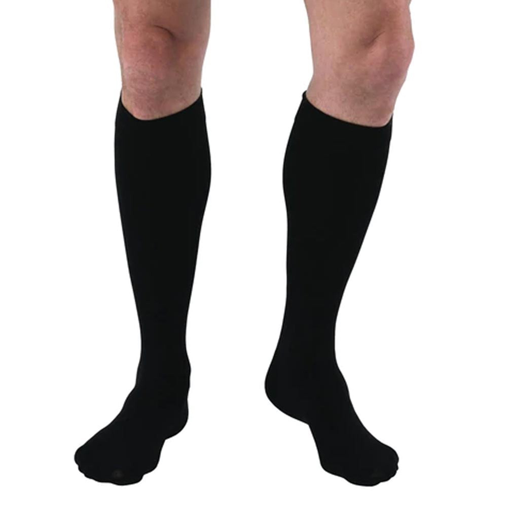 Compression Stocking Jobst® Relief Knee High Large / Full Calf Black Closed Toe