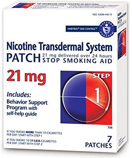 Habitrol® Nicotine Transdermal System Patch Kit Stop Smoking Aid, 21 mg