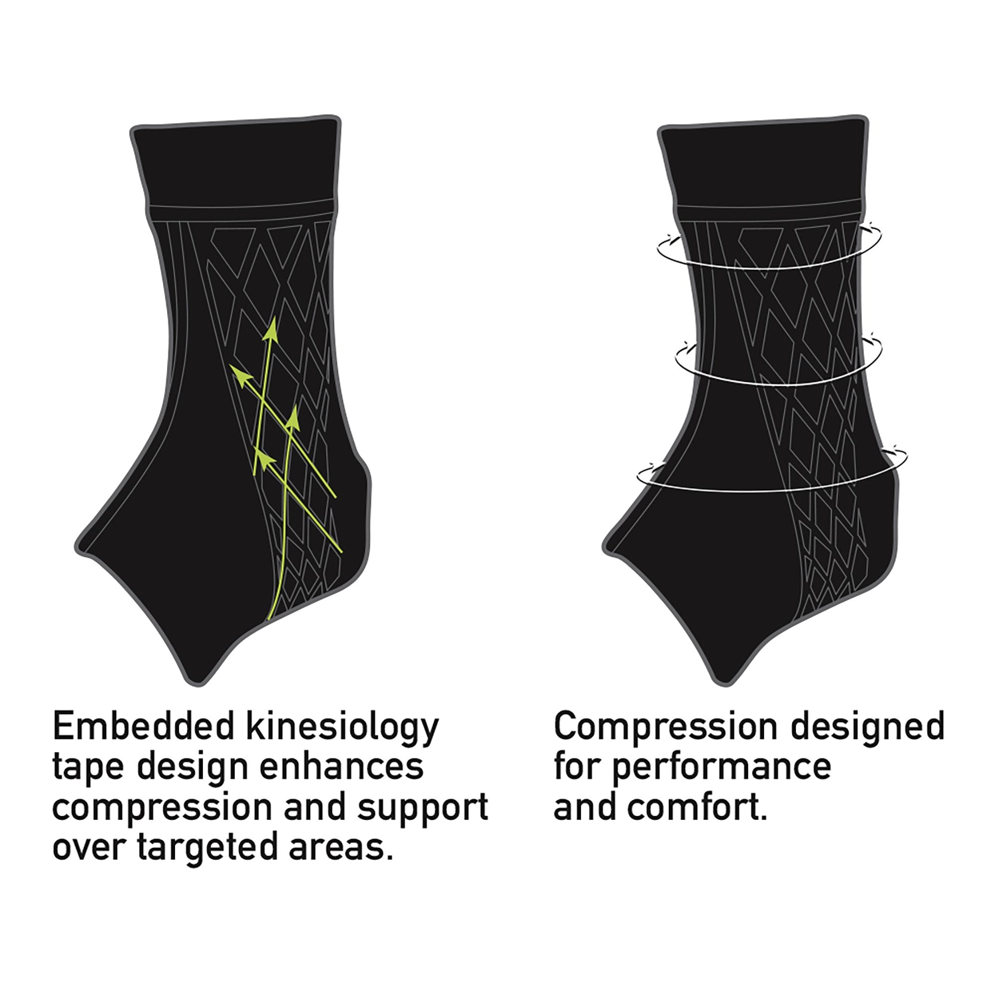 Ankle Support Spark™ Kinetic Medium Pull-On Left / Right Foot - image 5