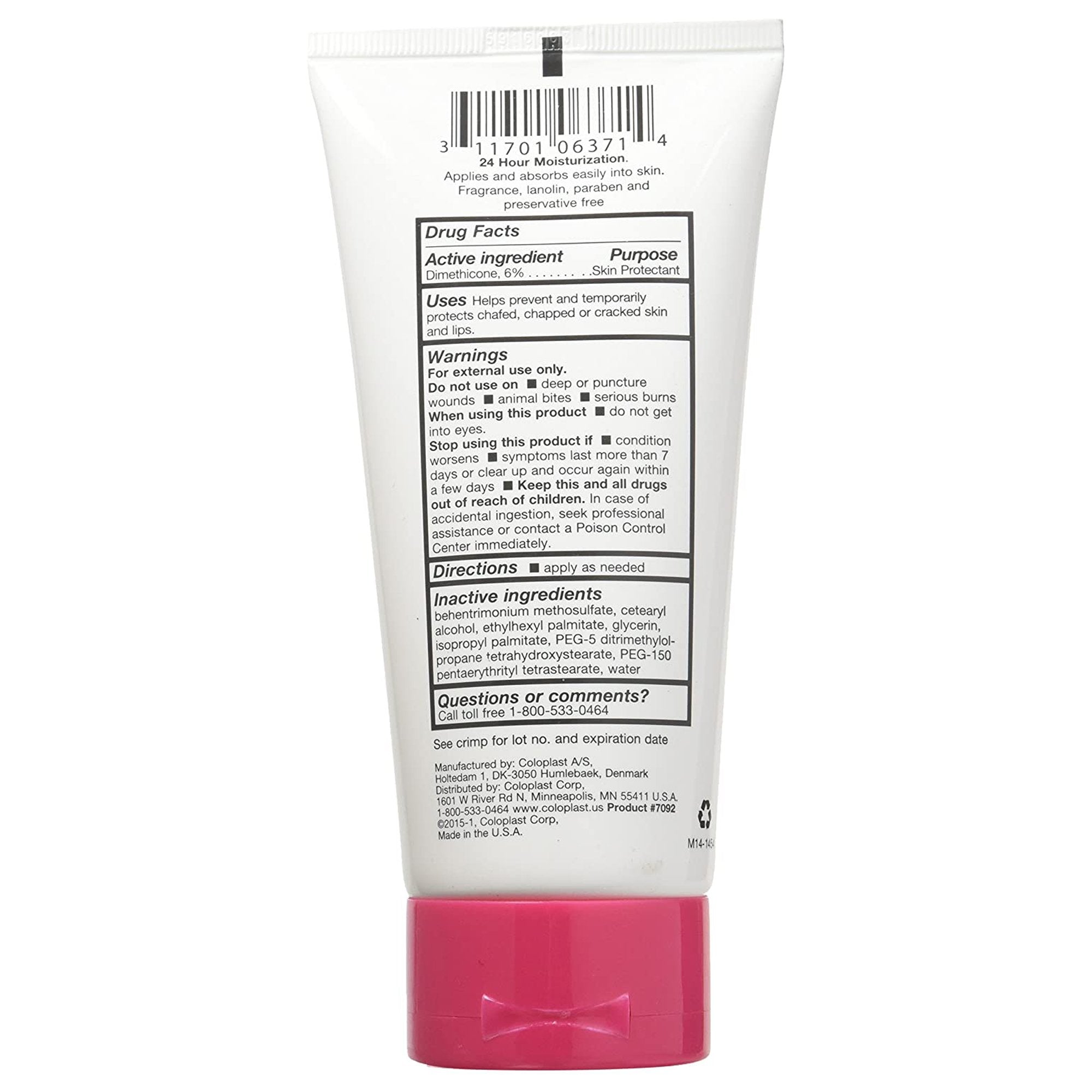 Hand and Body Moisturizer Sween® 24 5 oz. Tube Unscented Cream CHG Compatible - image 2