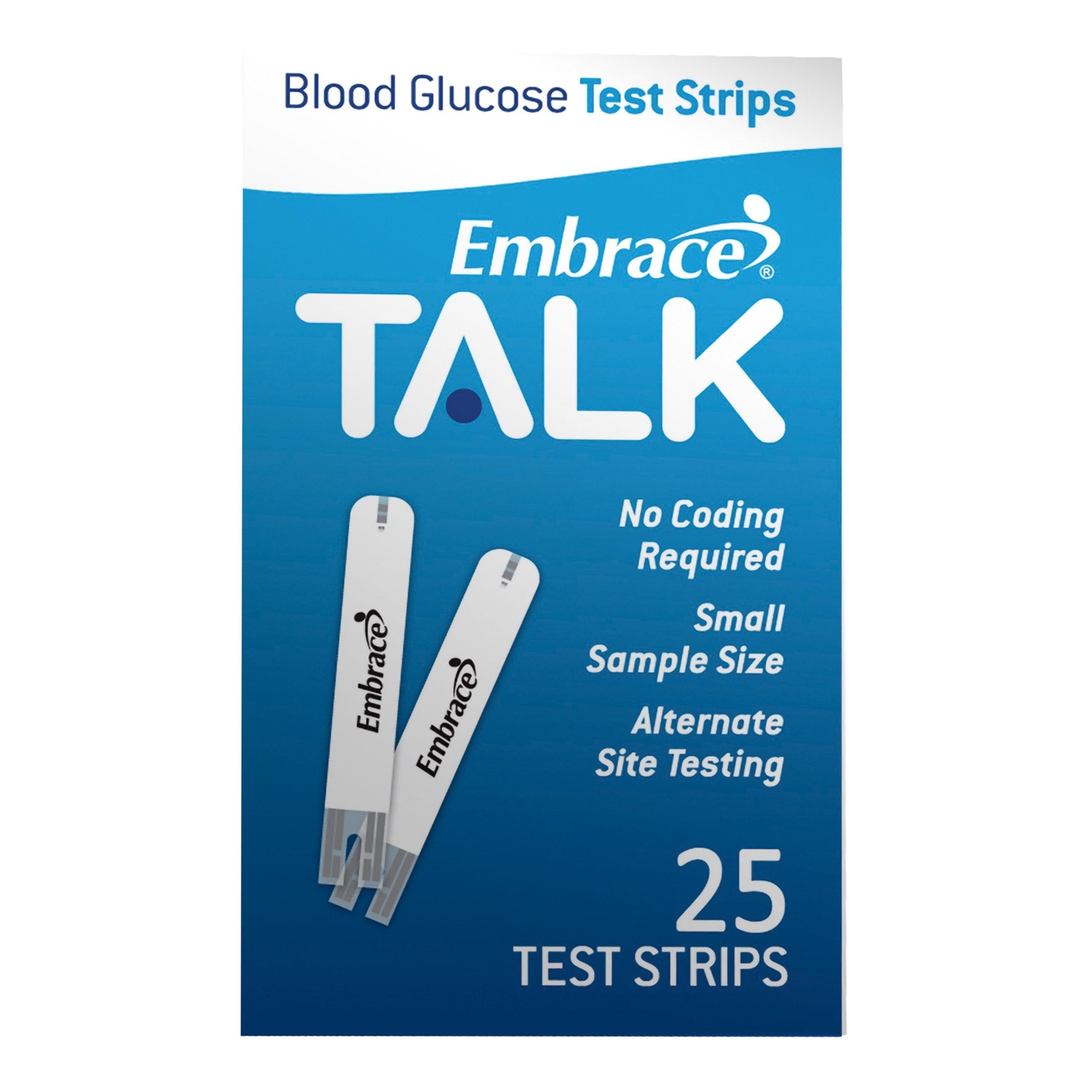 Blood Glucose Test Strips Embrace® 25 Strips per Pack For Embrace® Blood Glucose System - image 2