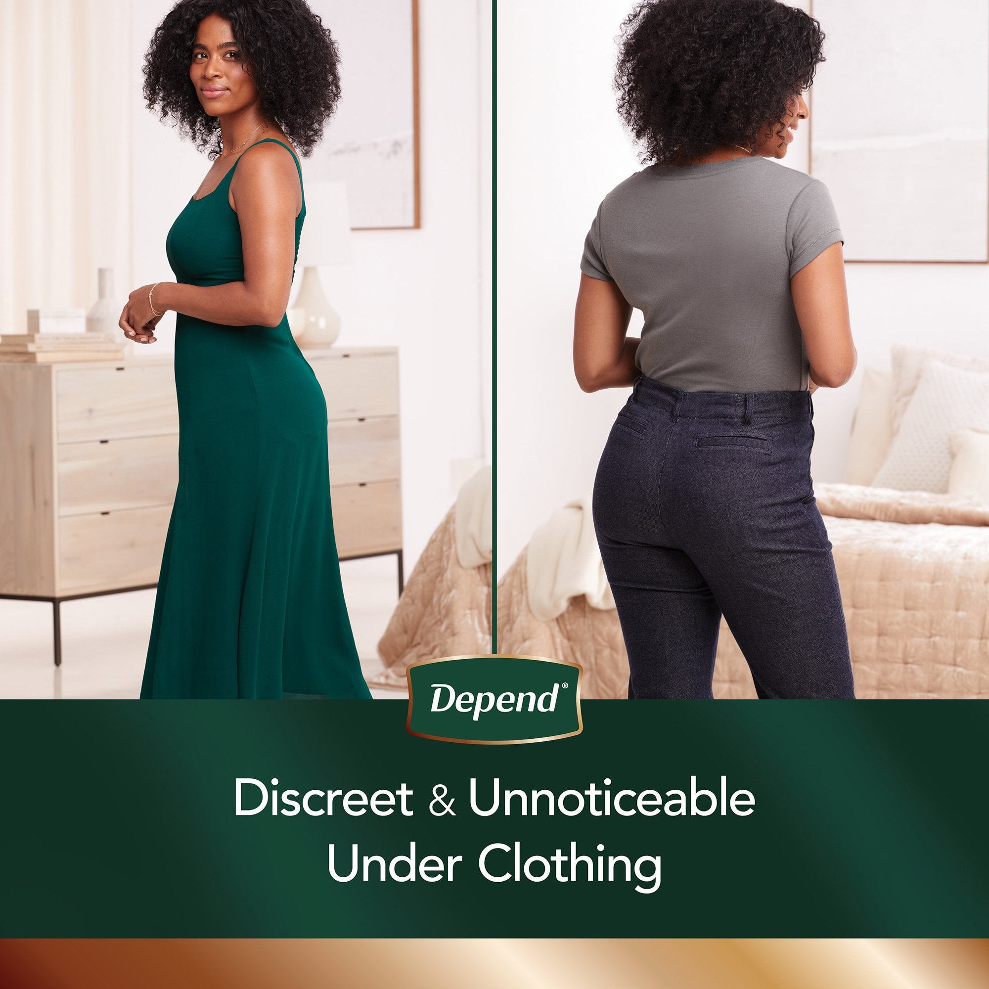 Absorbent Underwear Depend® Silhouette® Waistband Style Adult Small Female Disposable Heavy Absorbency - image 7
