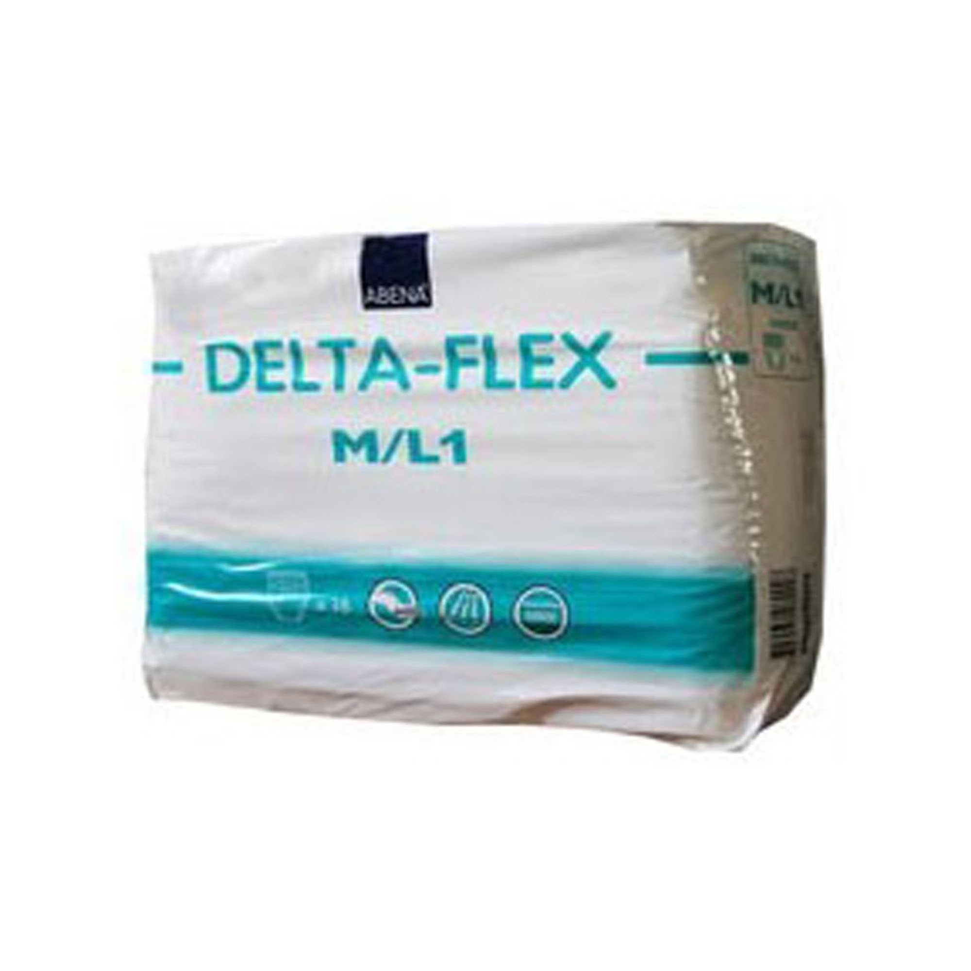Absorbent Underwear Abena® Delta-Flex L1 Pull On with Tear Away Seams Adult Medium / Large Unisex Disposable Moderate Absorbency - image 3
