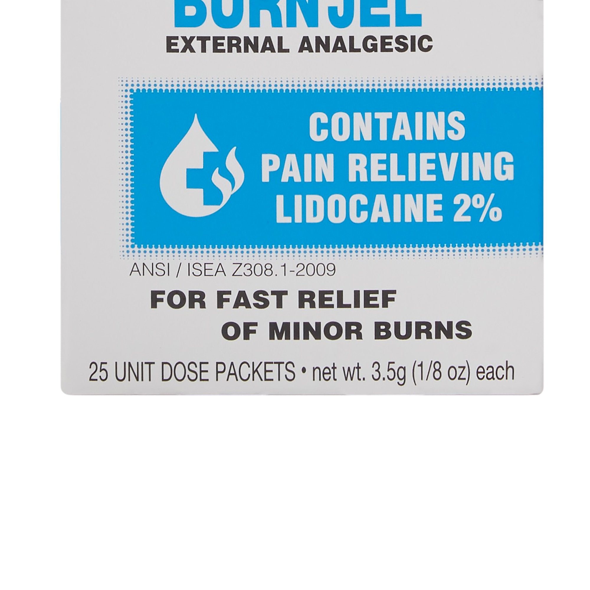 Burn Relief Lidocaine Water Jel® Burn Jel® Topical Gel 3.5 Gram Individual Packet - image 3
