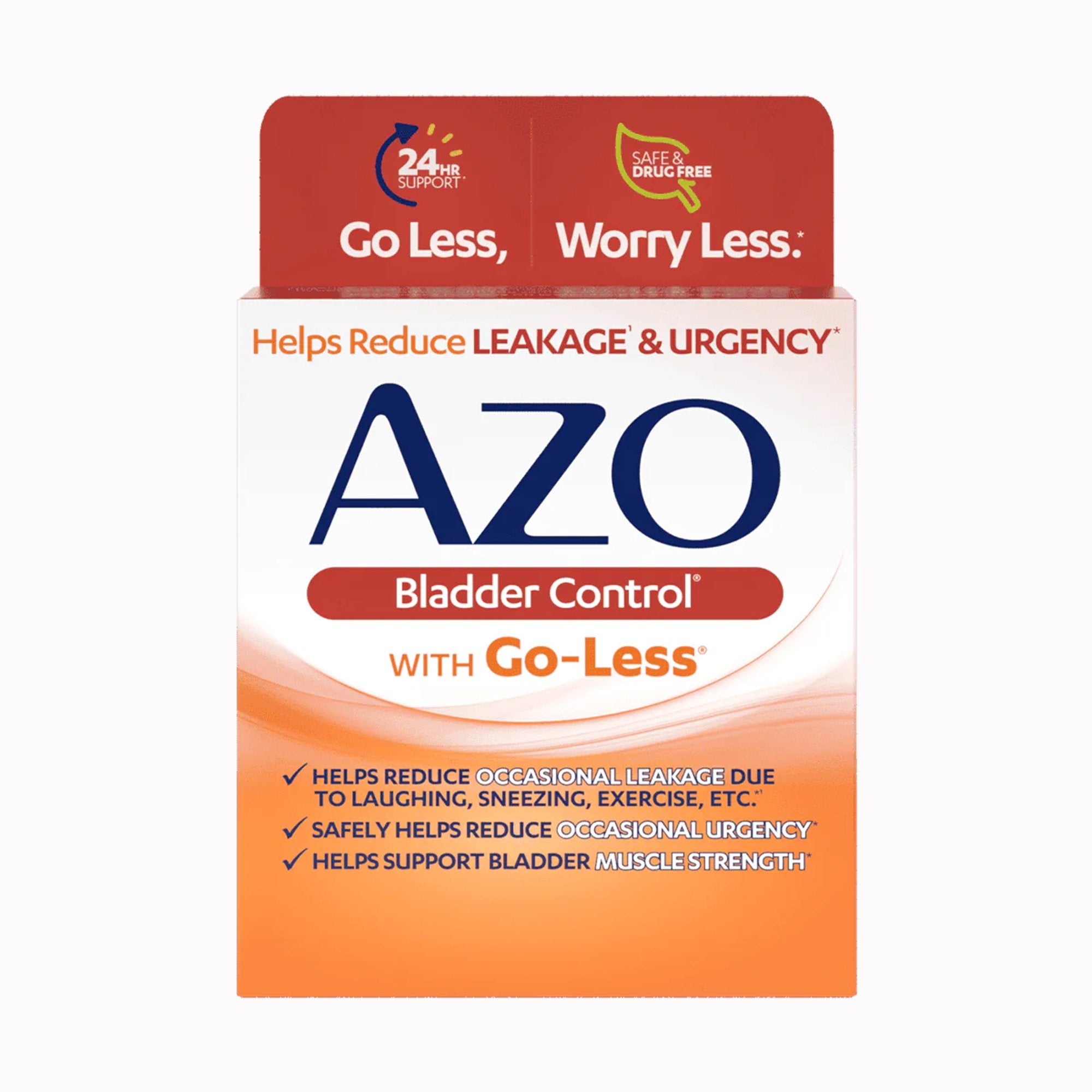 Urinary Pain Relief AZO® Bladder Control 300 mg Strength Pumpkin Seed / Soy Germ Extracts Capsule 54 per Box - image 2