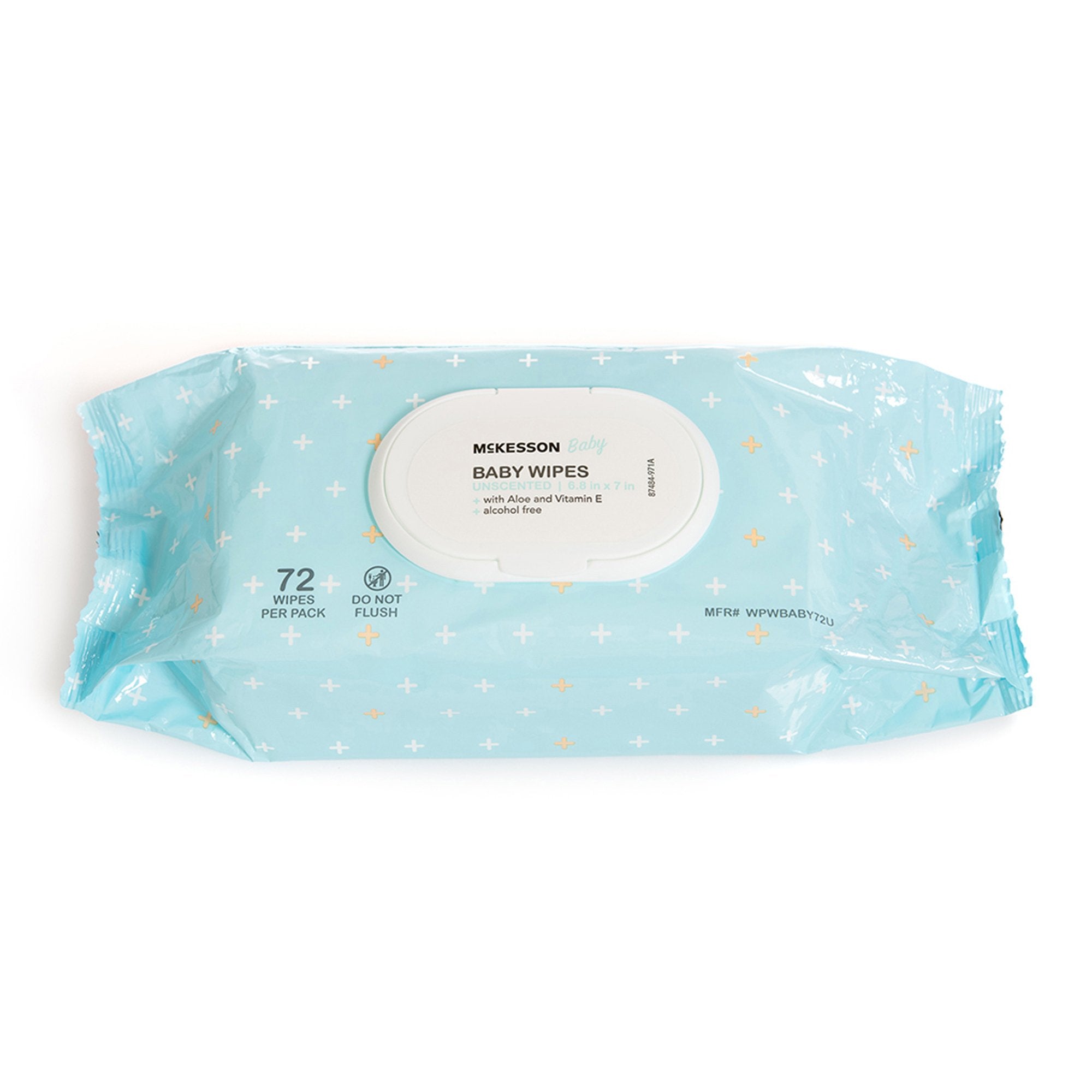 Baby Wipe McKesson Soft Pack Unscented 72 Count - image 3