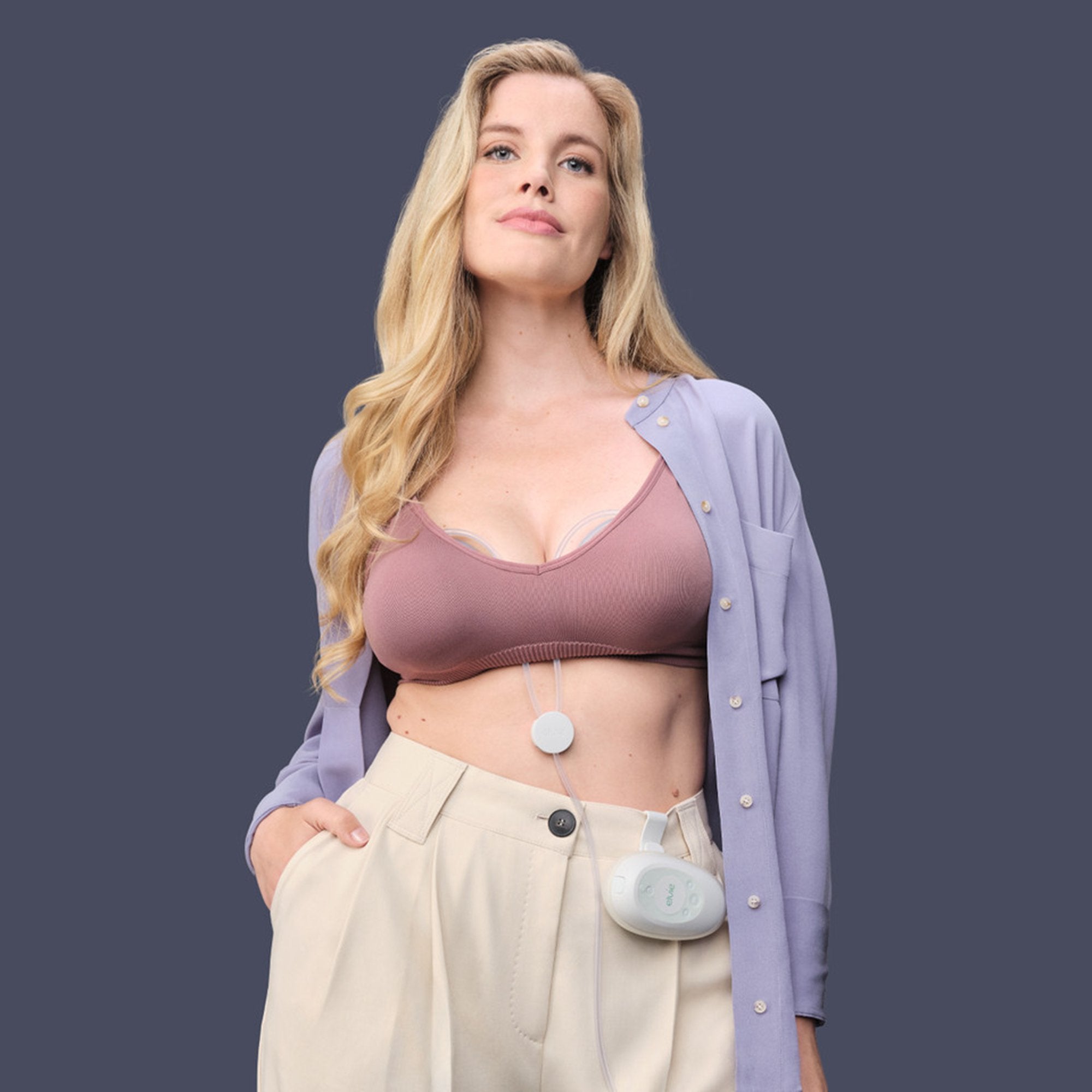 Hands Free Double Electric Breast Pump Elvie Stride - image 4