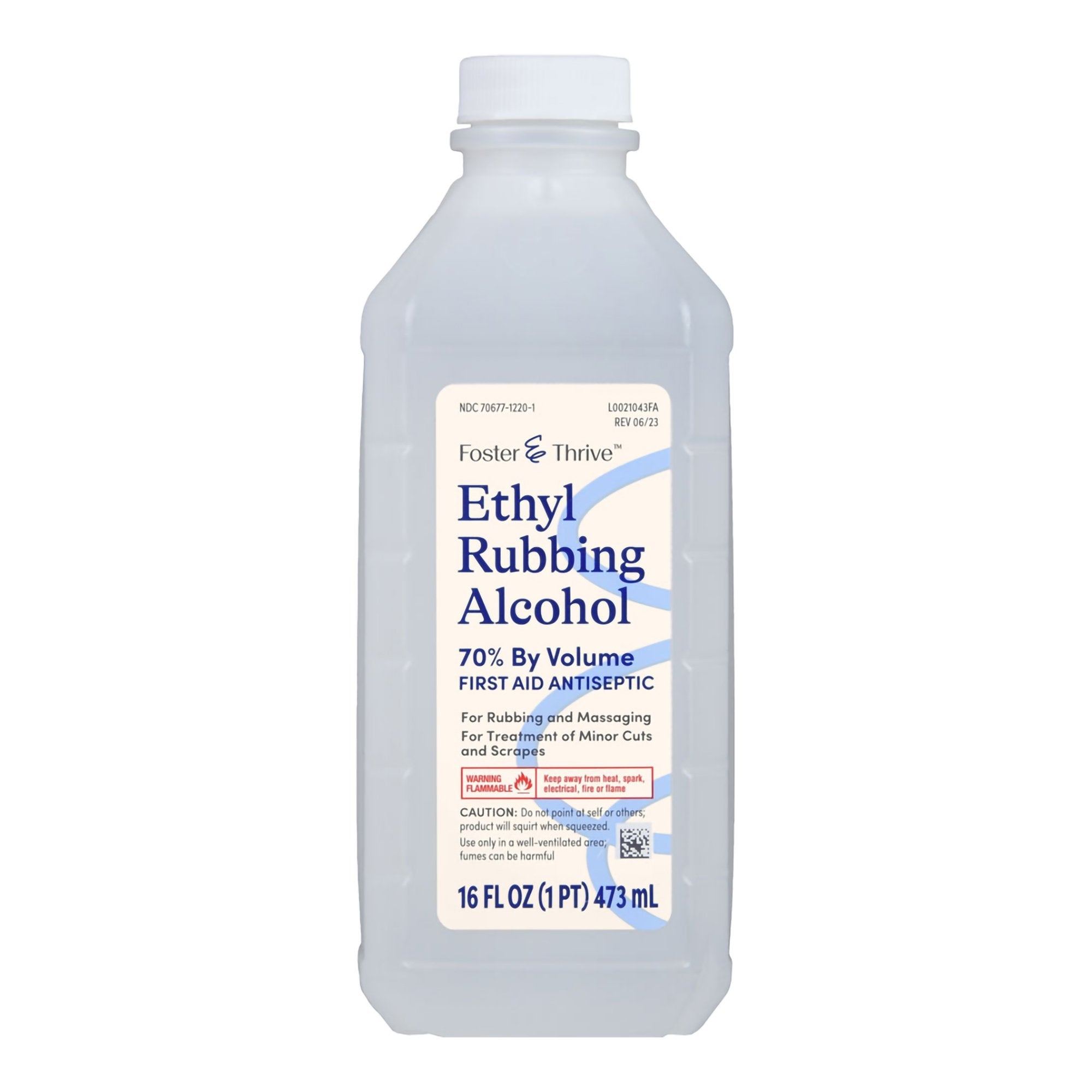 Foster & Thrive™ Ethyl Rubbing Alcohol 70% By Volume