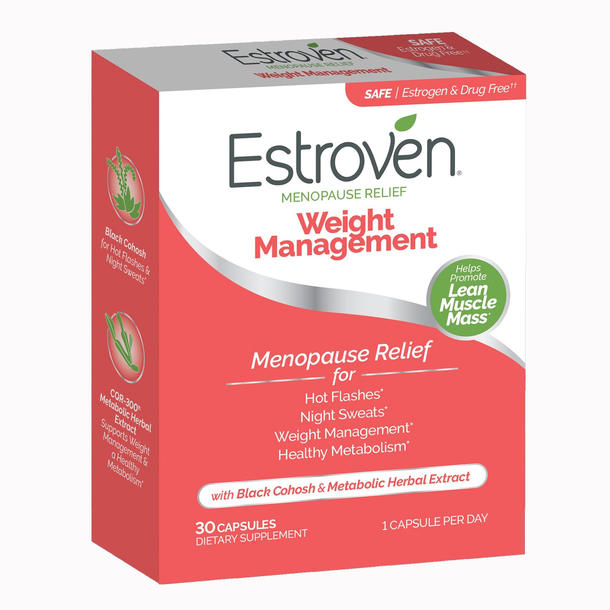 Estroven® Once Daily Menopause Relief Weight Management Capsules