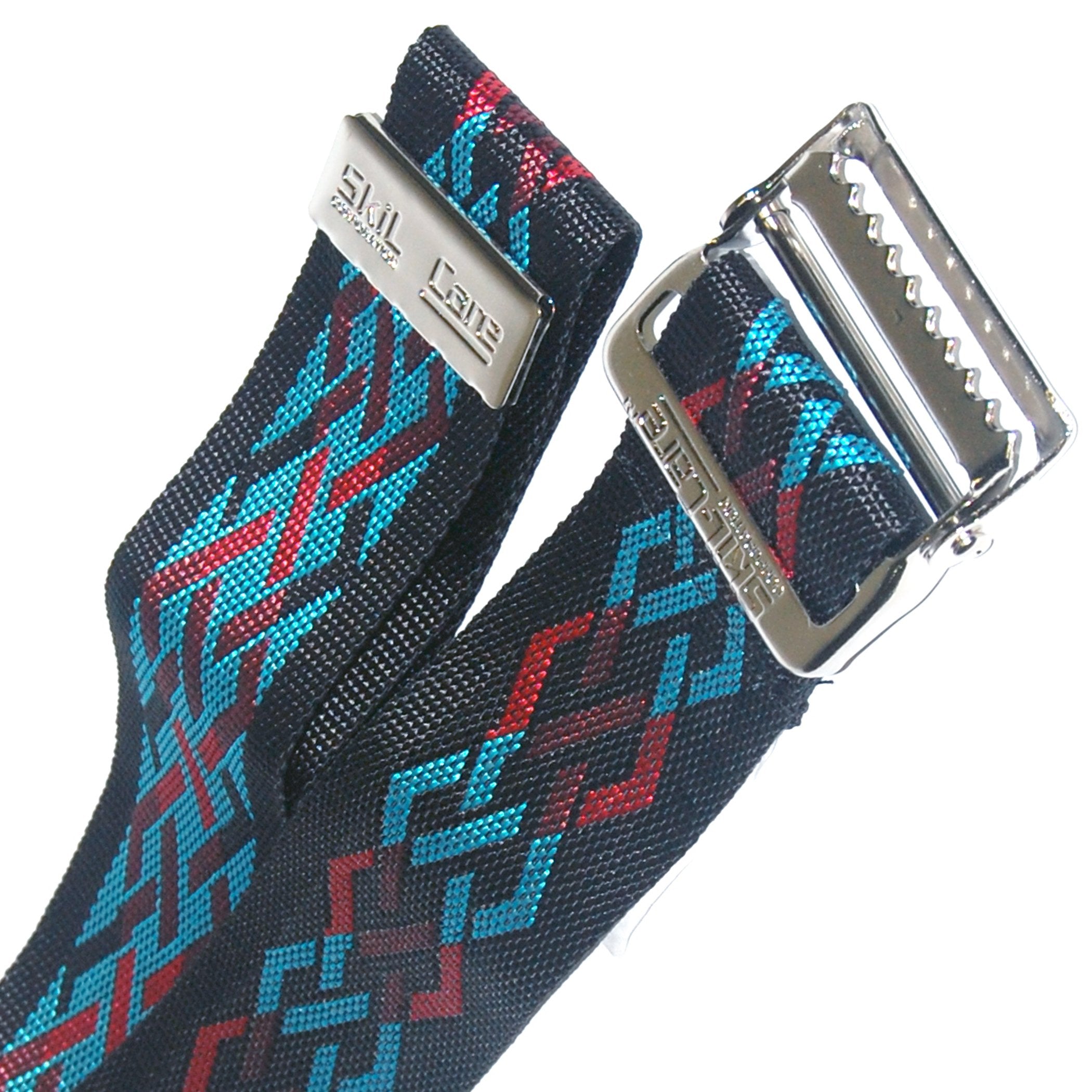 Gait Belt SkiL-Care™ 60 Inch Length Geo Pattern Design Nylon - image 2