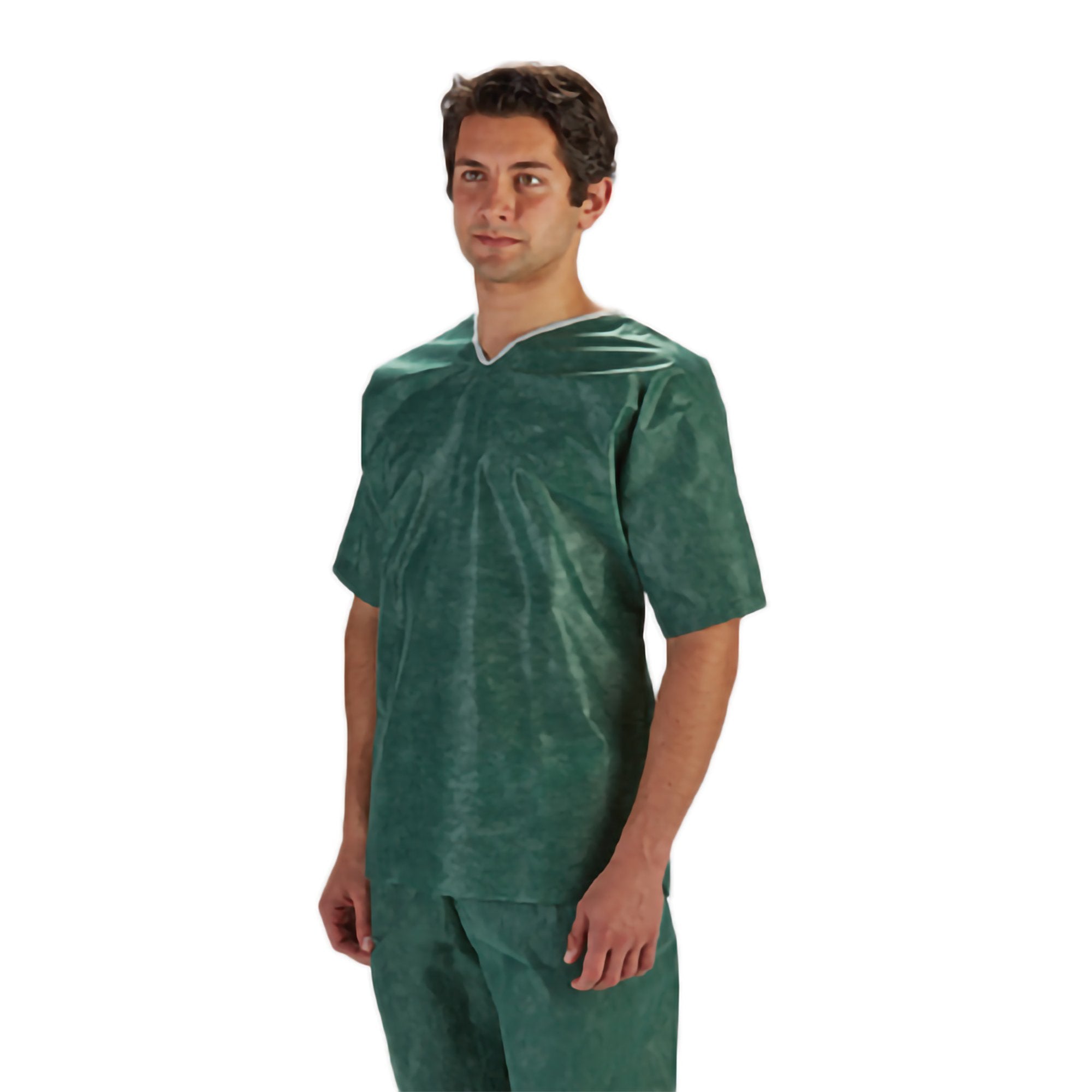 Barrier® Extra Comfort Scrub Shirt, Green, 2X-Large