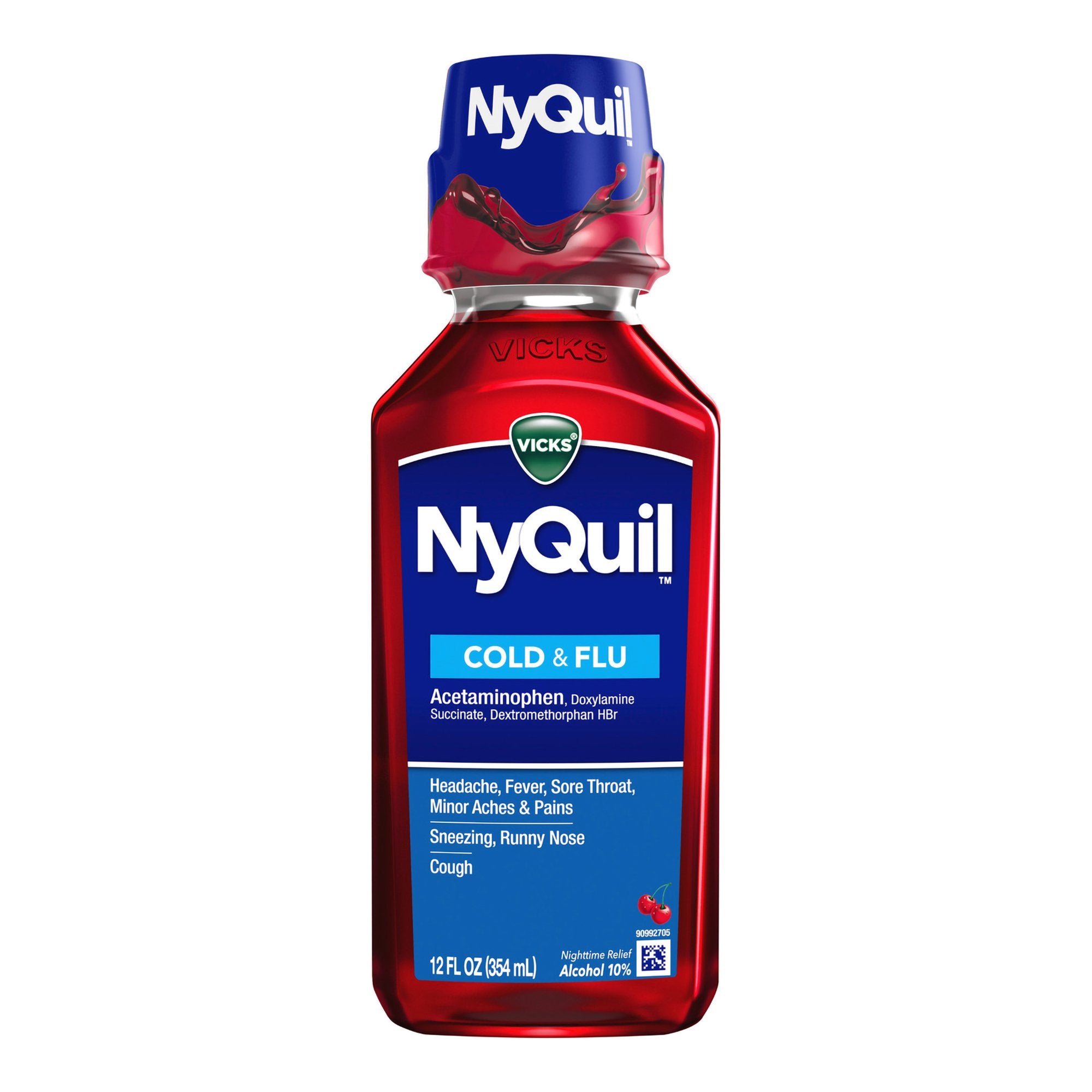 NyQuil Cold & Flu, Cherry Flavor