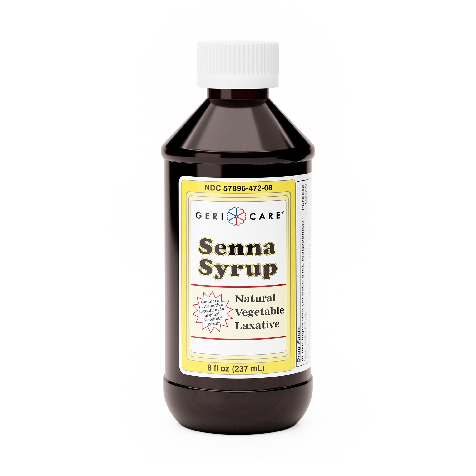 Laxative Geri-Care® Syrup 8 oz. Senna Leaf Extract
