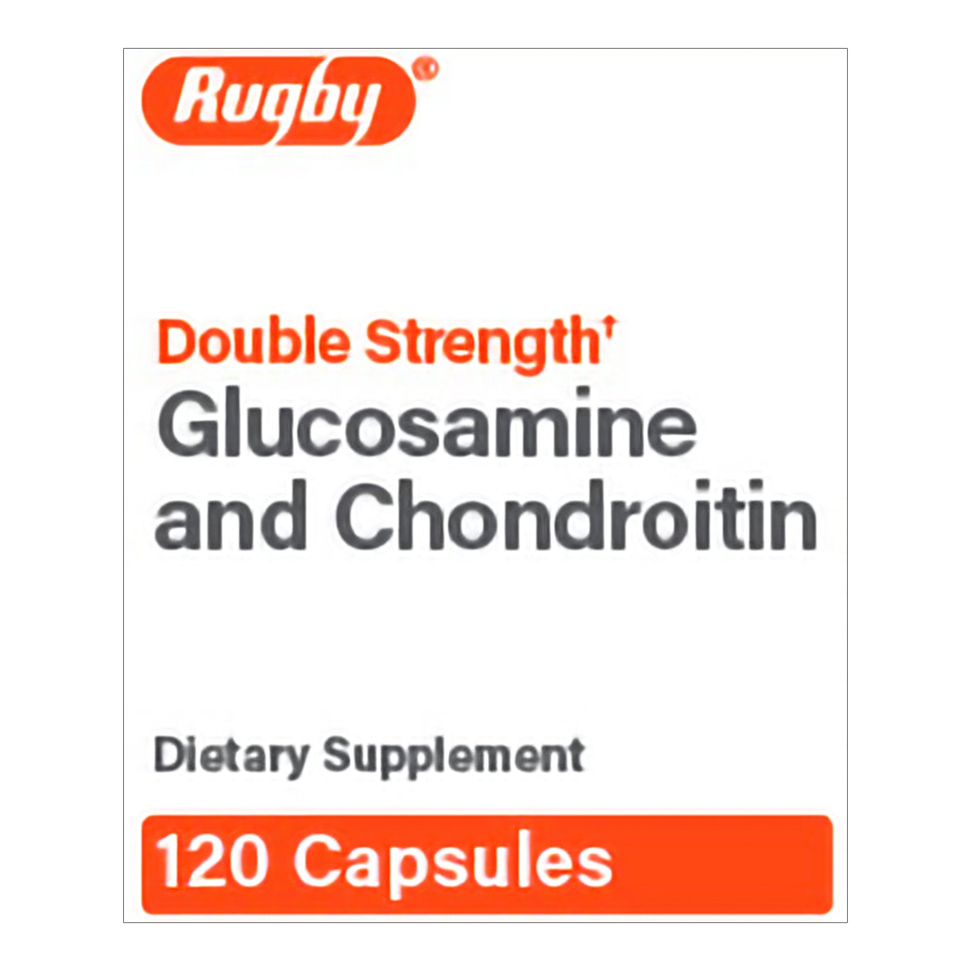 Joint Health Supplement Glucosamine HCl / Chondroitin 500 mg - 400 mg Strength Capsule 120 per Bottle
